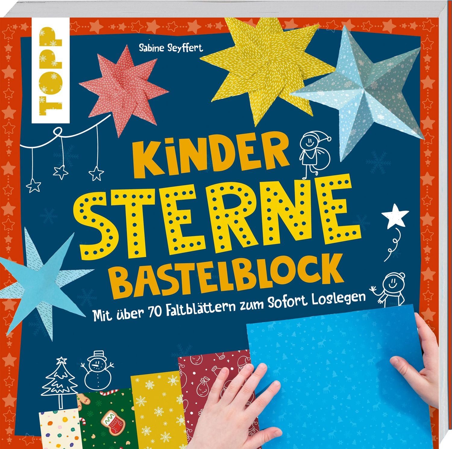 Kinder-Sterne-Bastelblock / Sabine Seyffert