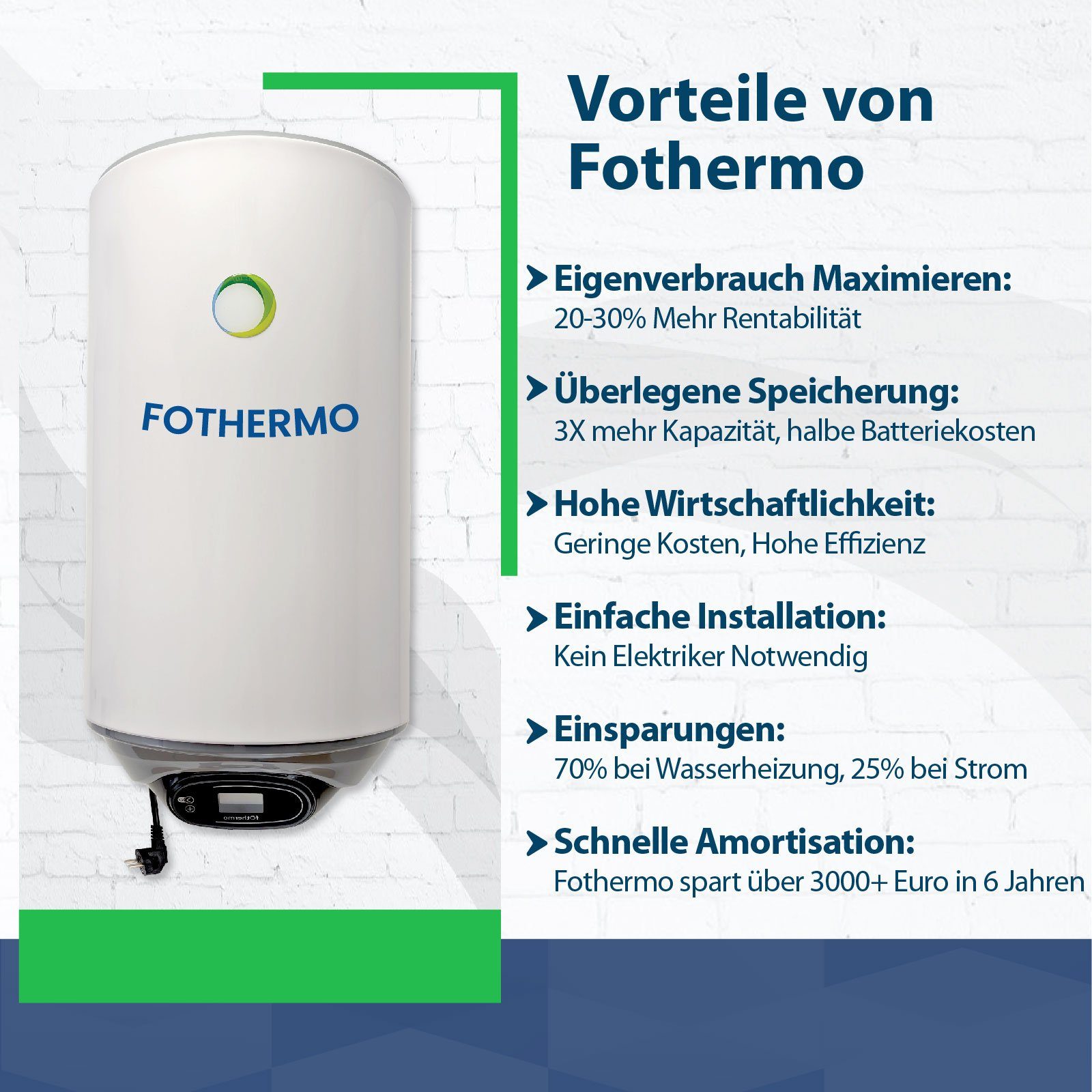 Photovoltaik 30 Campergold Fothermo Hybrid Warmwasserspeicher Boiler L – Wasser Wasserkocher
