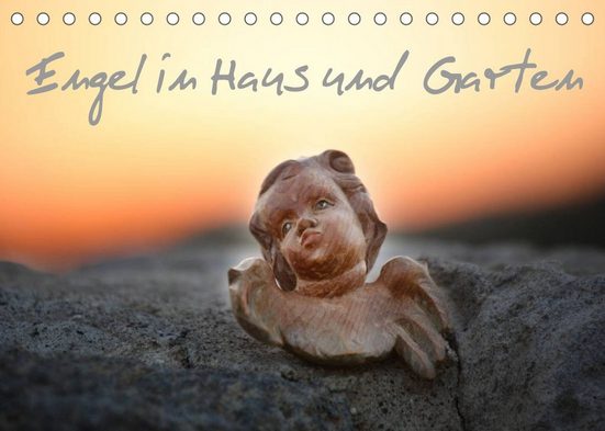 Weihnachten 2022 Otto CALVENDO Wandkalender »Engel in Haus und Garten (Tischkalender 2022 DIN