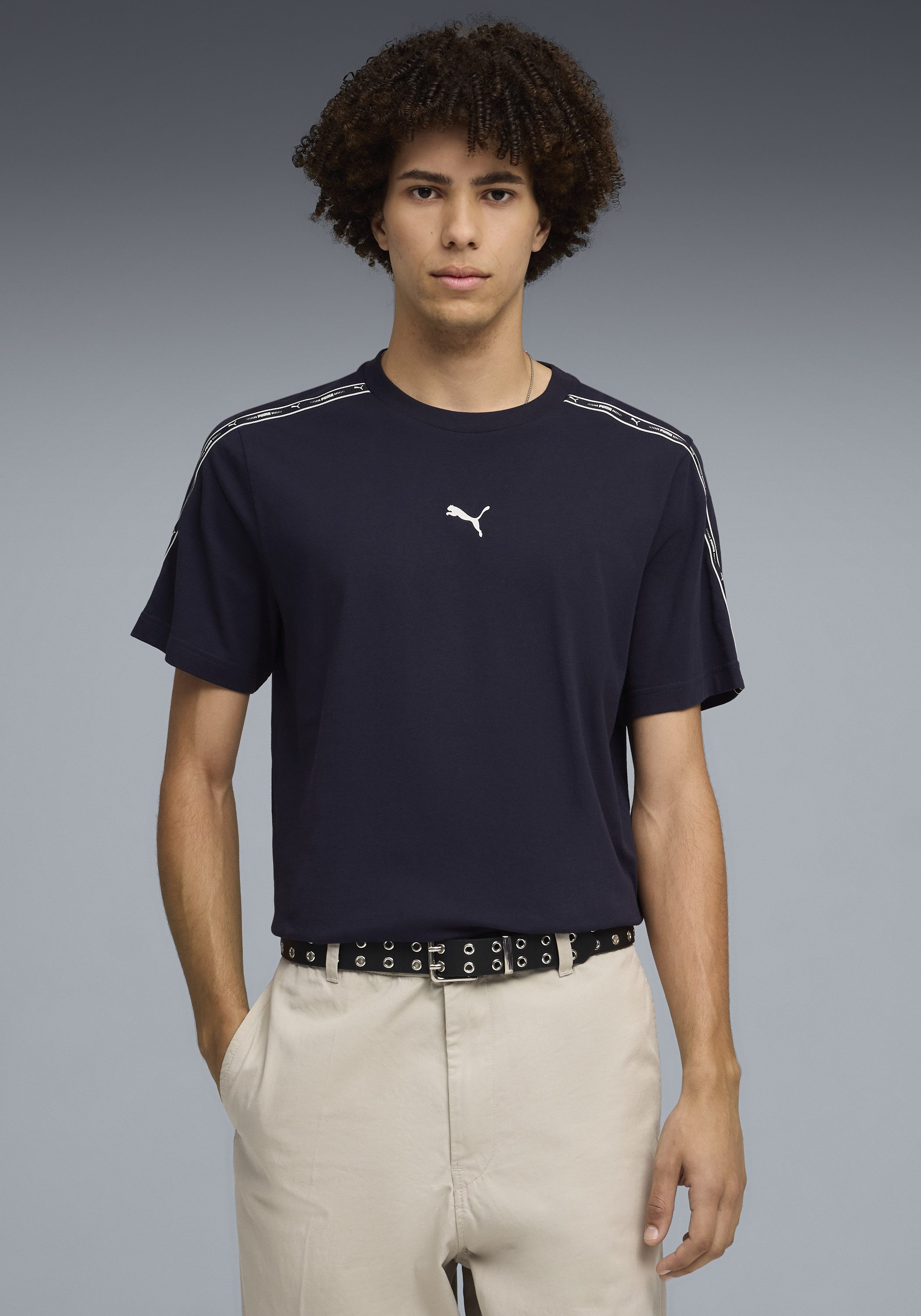 PUMA T-Shirt ESS TAPE TEE Regular Fit, Kurzarm, für sportlichen Look, aus B günstig online kaufen
