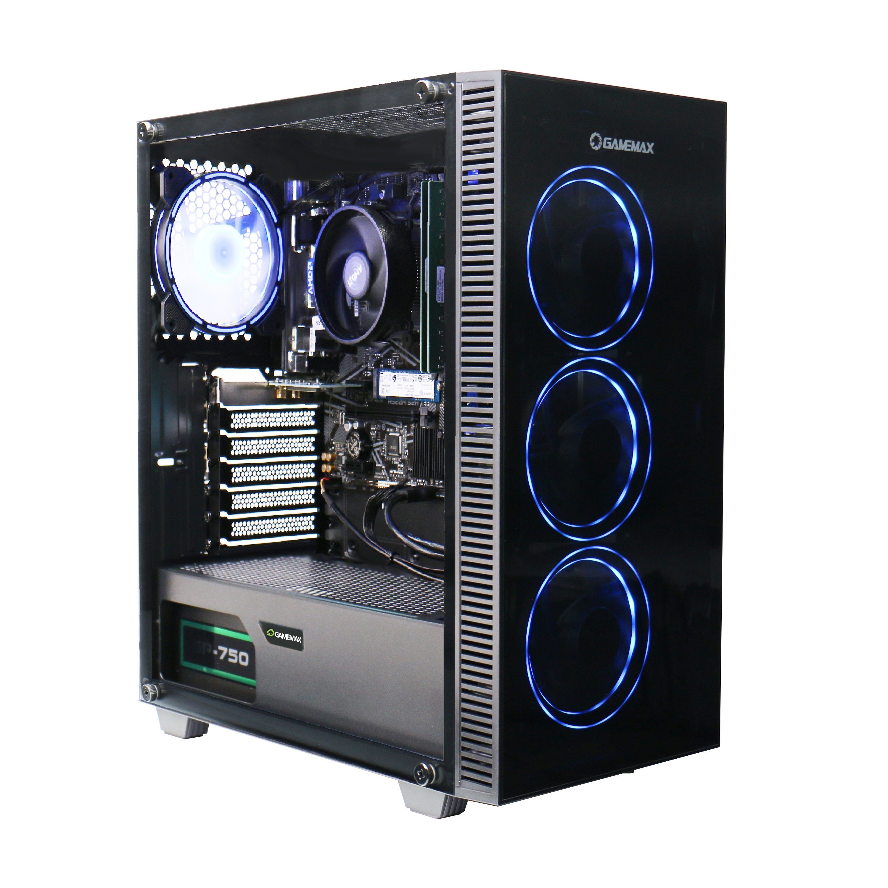 GB RAM, Draco XD Ryzen 2000 5600G, Luftkühlung, 16 (AMD 7001 5 Windows SSD, GB GAMEMAX 11) Gaming-PC