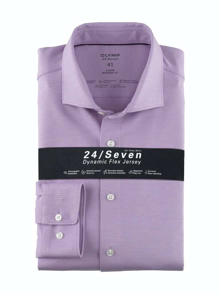OLYMP Businesshemd 1210/84 Hemden flieder