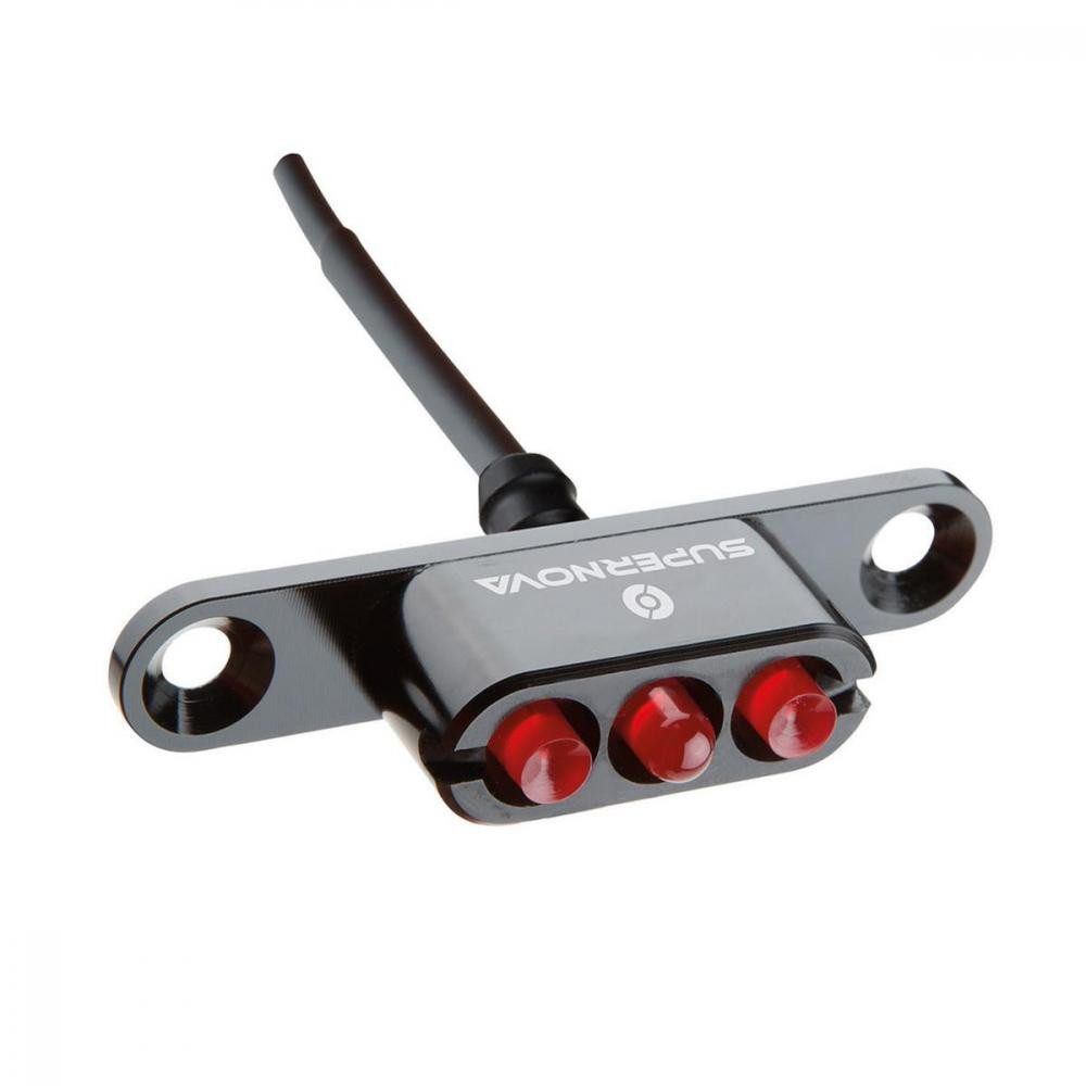 Supernova Fahrradbeleuchtung Supernova E3 Tail Light 2 Gepäckträger-Rücklicht 12 V schwarz - maxima