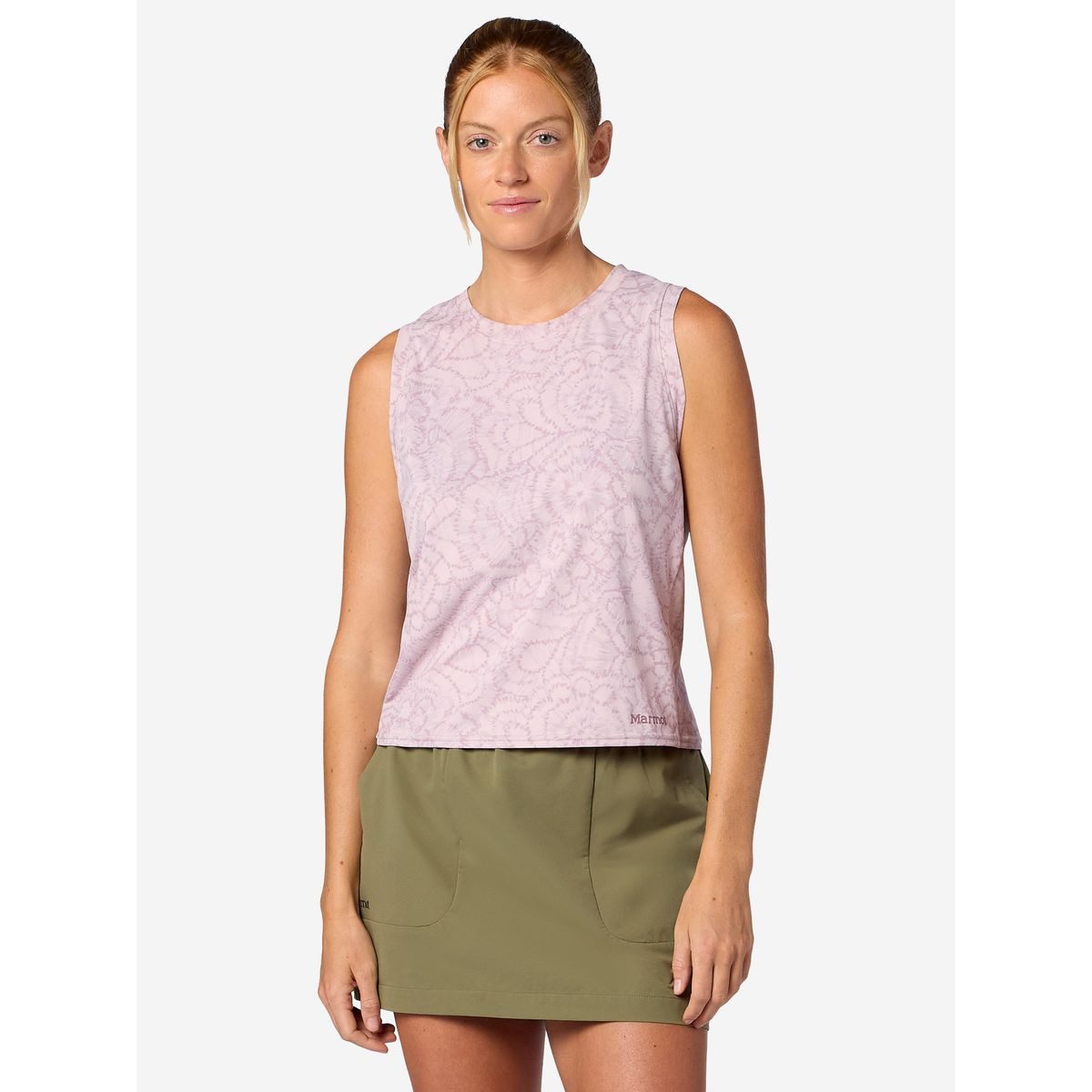 Marmot Tanktop Wm's Airexchange UPF 50 High Neck Tank Atmungsaktives und schnelltrocknendes Tanktop mit UV-Schutz und