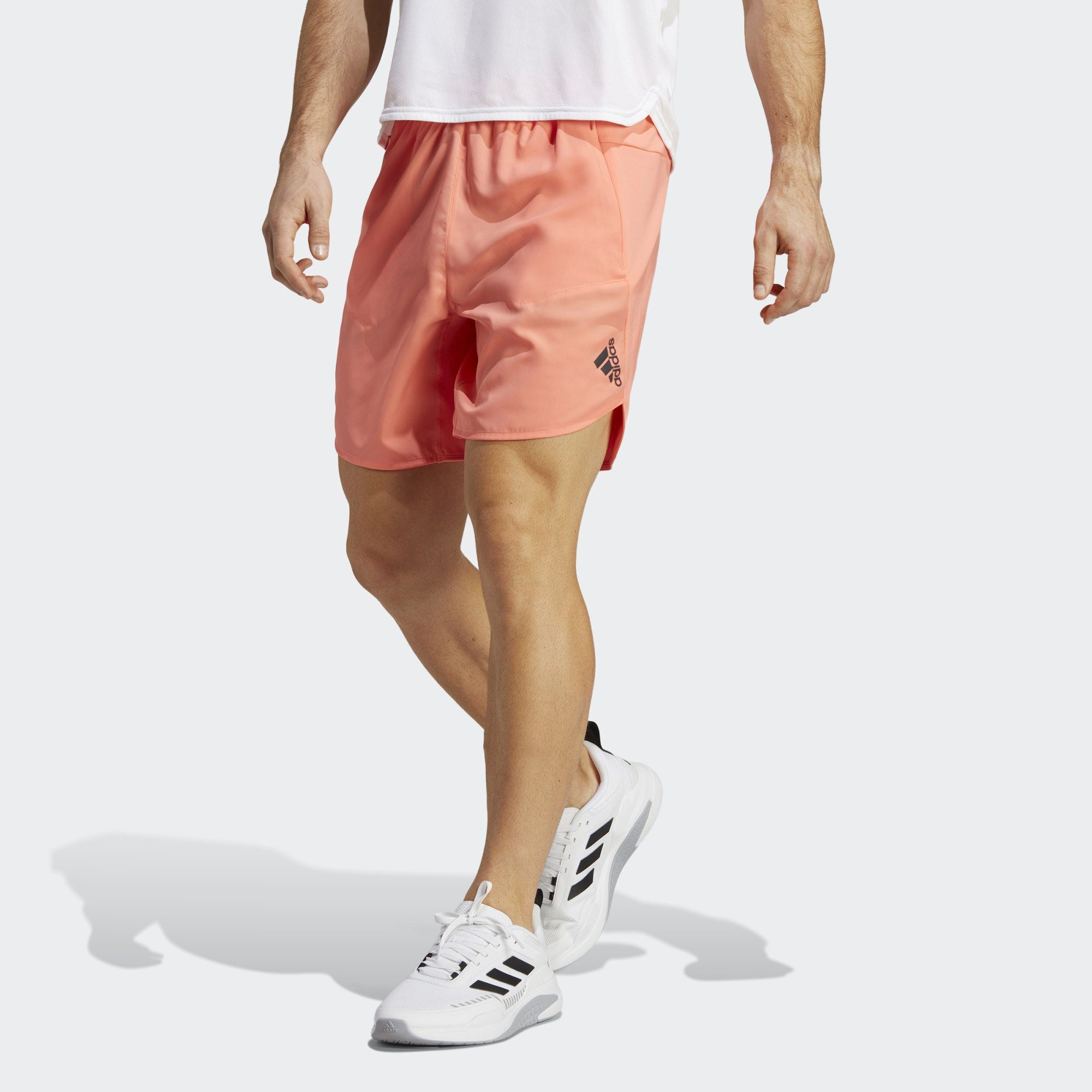 adidas Performance Funktionsshorts DESIGNED FOR TRAINING SHORTS Coral Fusion