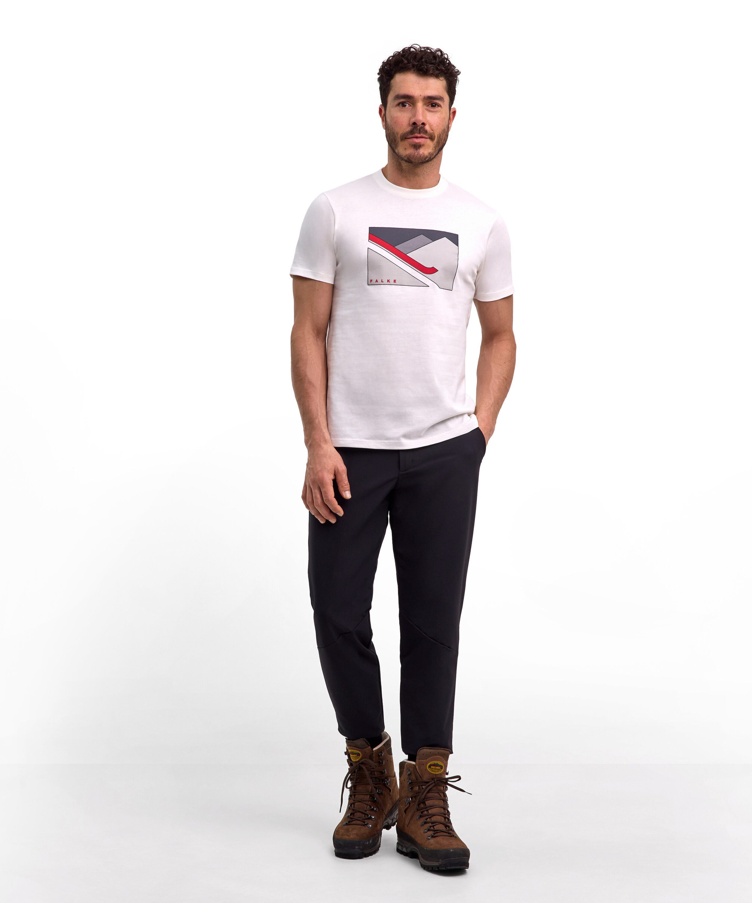 FALKE T-Shirt Anniversary T-Shirt (1-tlg., 1) Limitierte Edition mit 130 Jahre Design