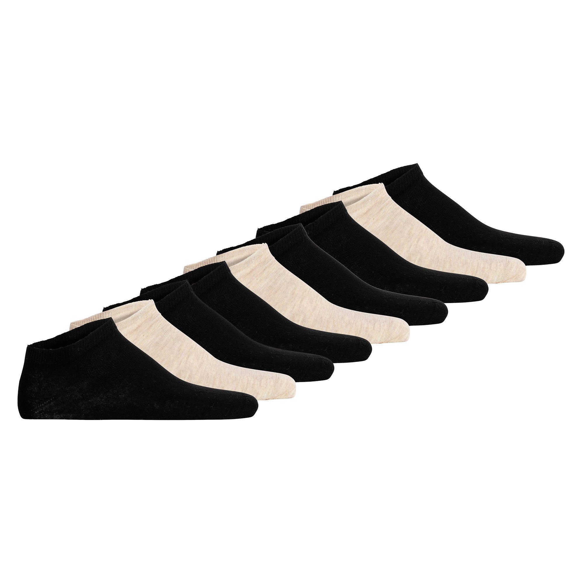 Sneakersocken Unisex Socken 9er Pack Baumwolle