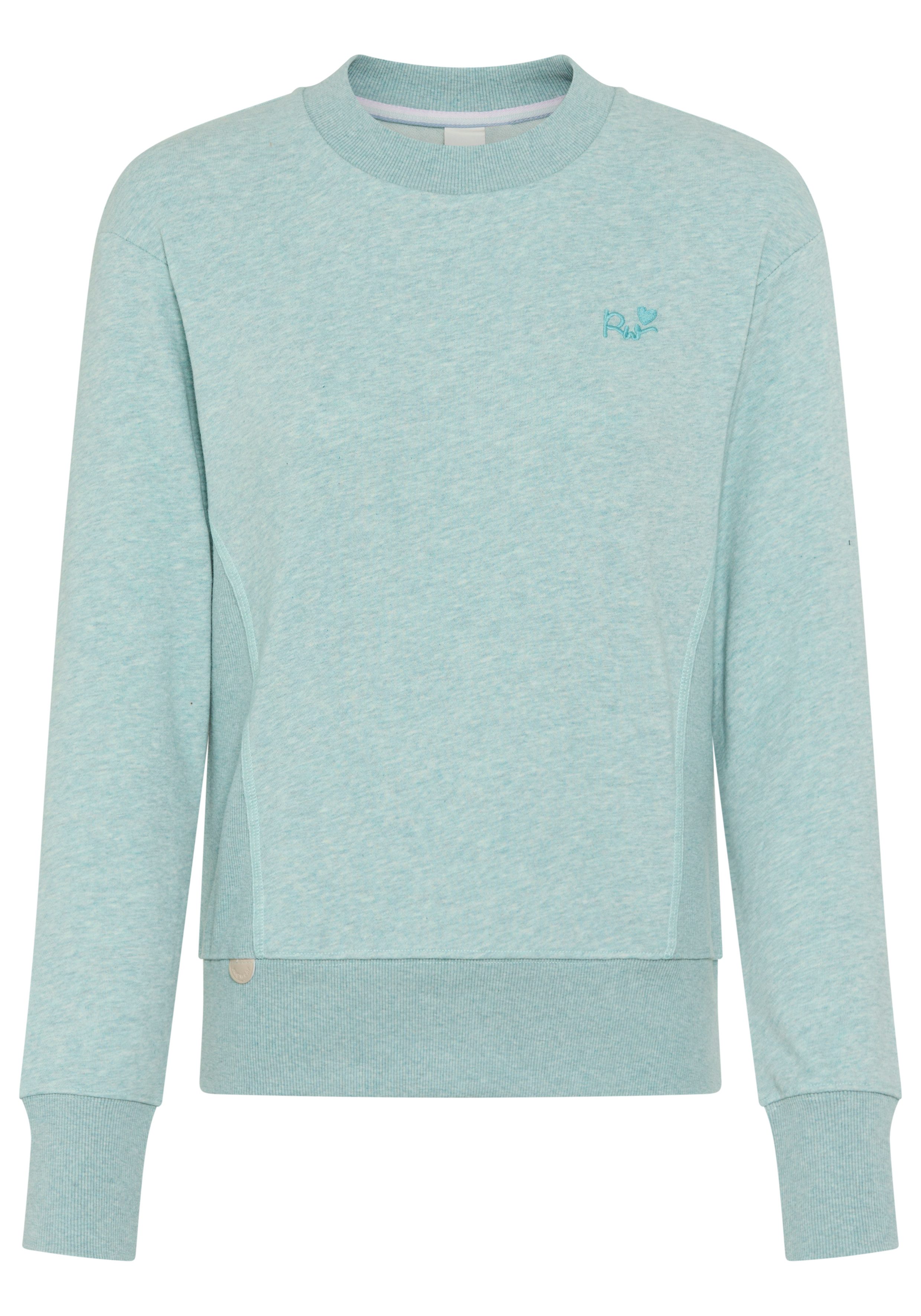 Ragwear Sweatshirt AZALLEA O mit Logostickerei – Bild 4 von 5