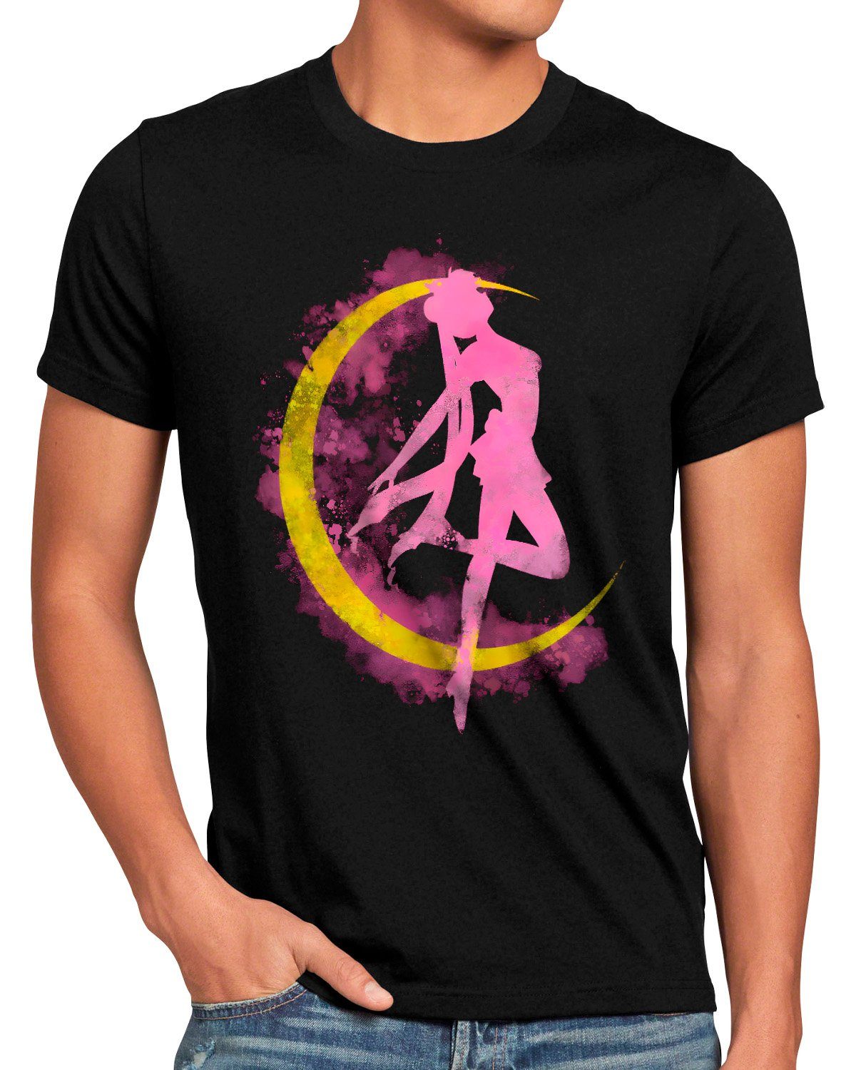 style3 T-Shirt Bunny Splash sailor moon günstig online kaufen