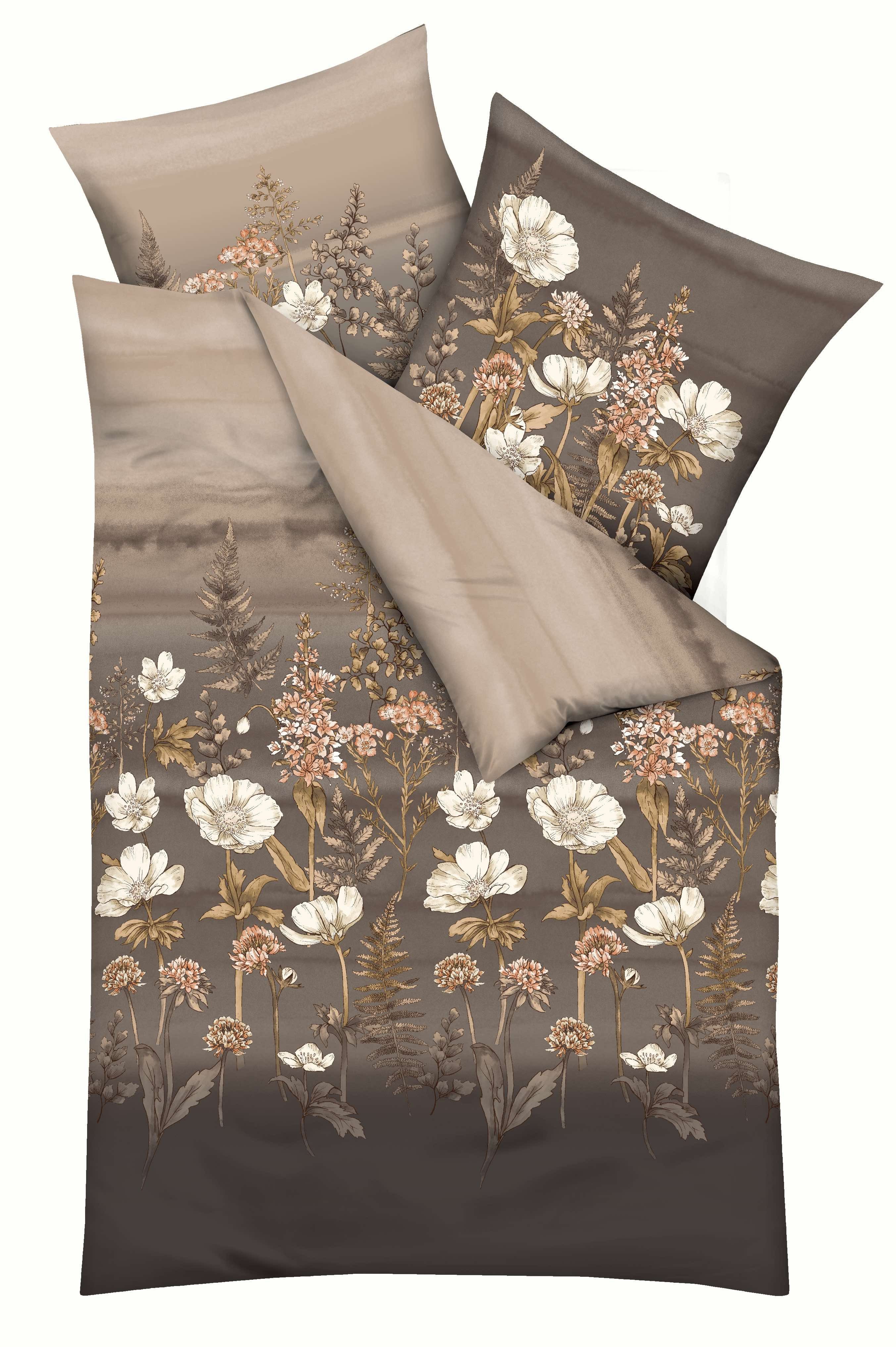 Kaeppel Постельное белье Moody Floral, Mako-Satin, 2 teilig