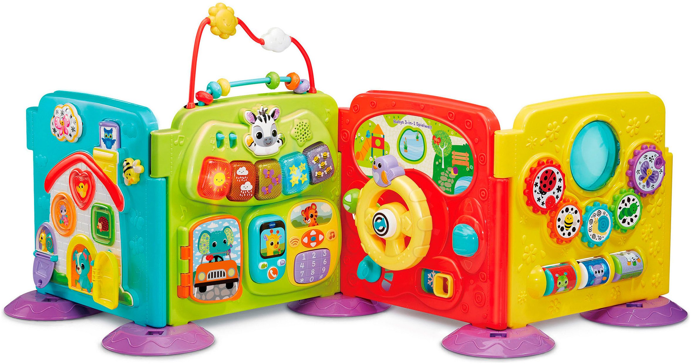 Vtech® Навчальні іграшки Babys 3-in-1 Spielwelt, mit Licht und Sound