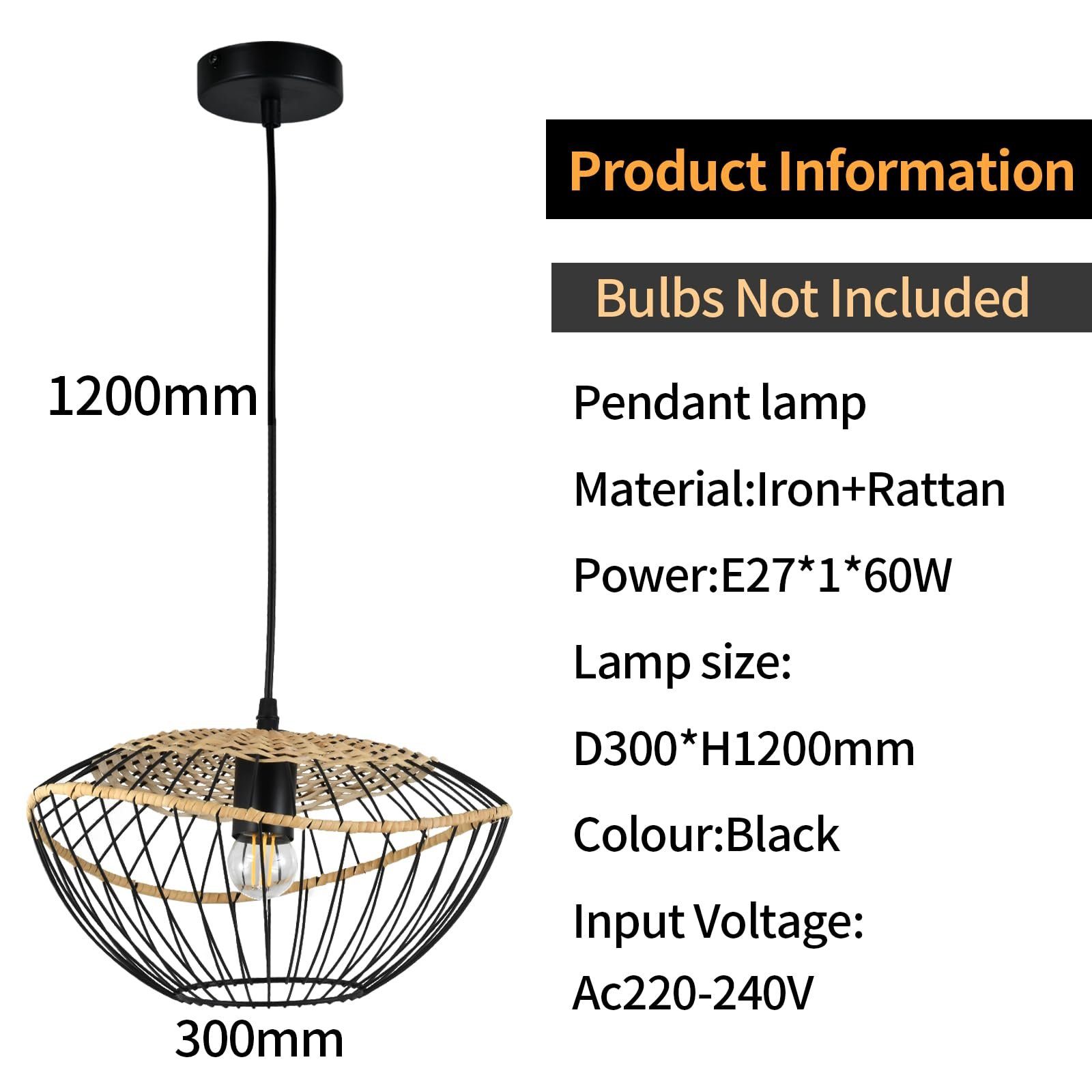 LQWELL Pendelleuchte E27 Hängelampe Schwarz Retro günstig online kaufen