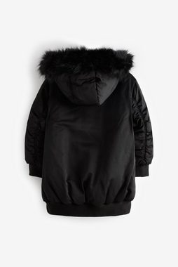 Next Winterjacke Langer spritzwasserabweisender Steppblouson (1-St)