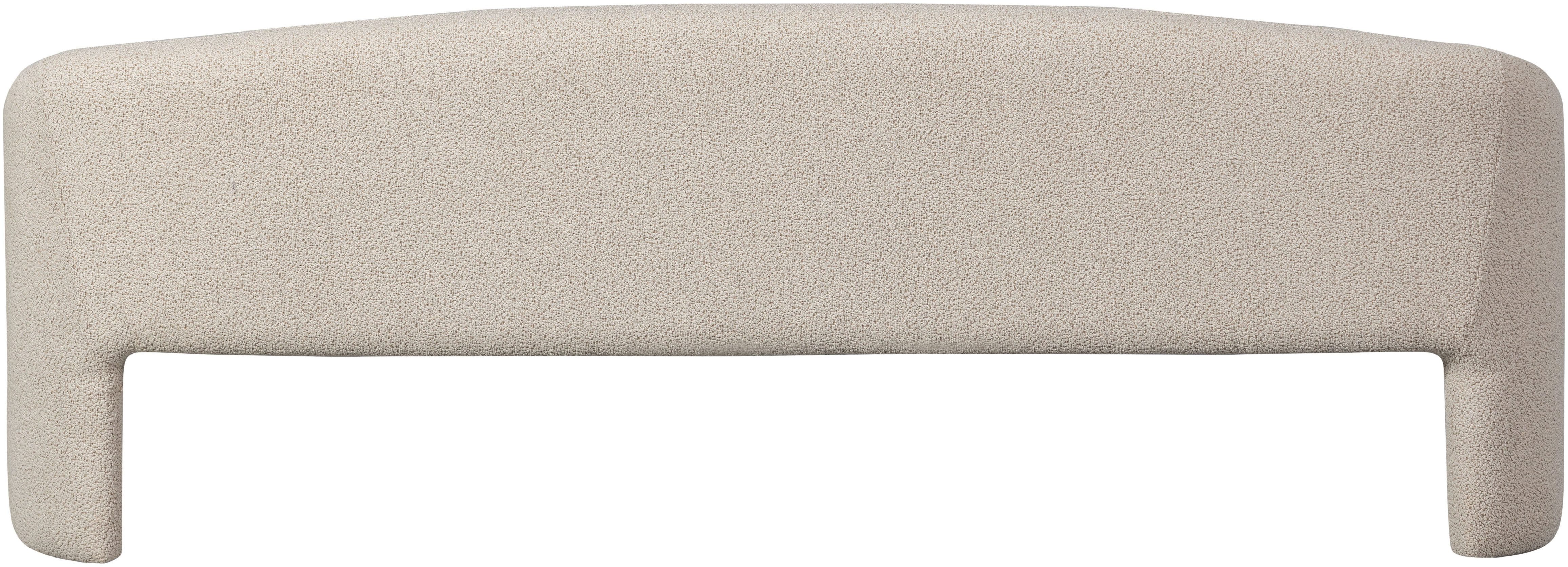 WOOOD Sitzbank Zone, Esszimmerbank, grob gewebten Stoff, Breite 160 cm