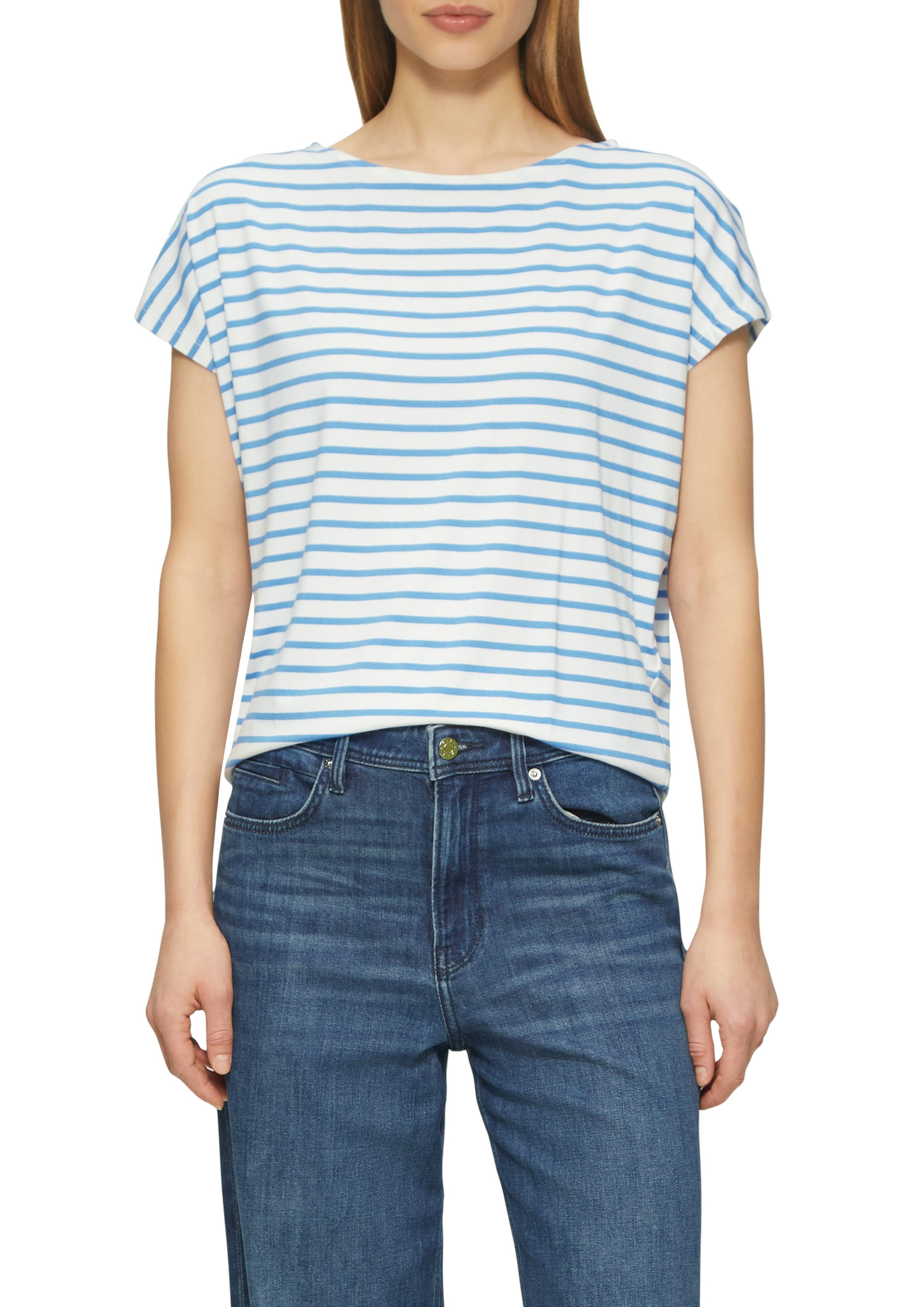 s.Oliver T-Shirt mit Markenlabel günstig online kaufen