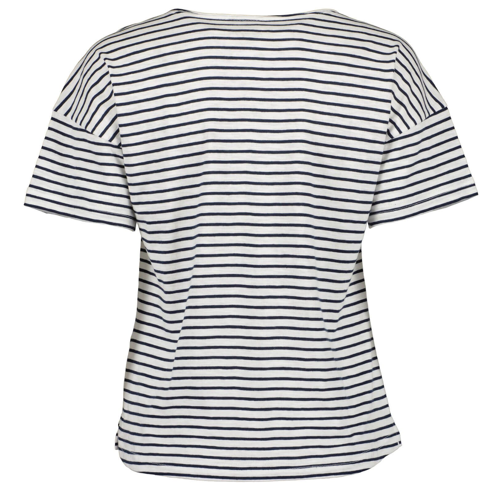 Blue Seven T-Shirt Damen Kurzarm-Shirt Streifen günstig online kaufen