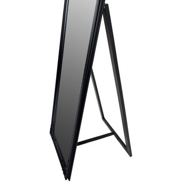 LebensWohnArt Standspiegel Barock Standspiegel XENAS 180x45cm Schwarz