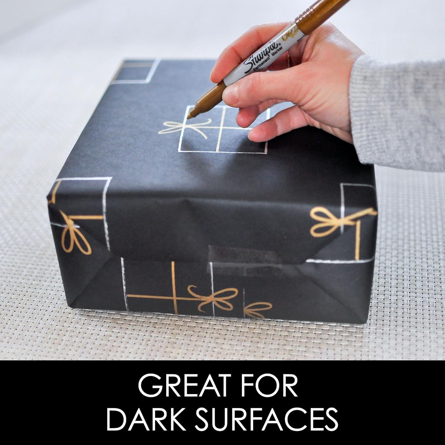 Sharpie Marker Sharpie PermMarker F Metallic Mix 3er