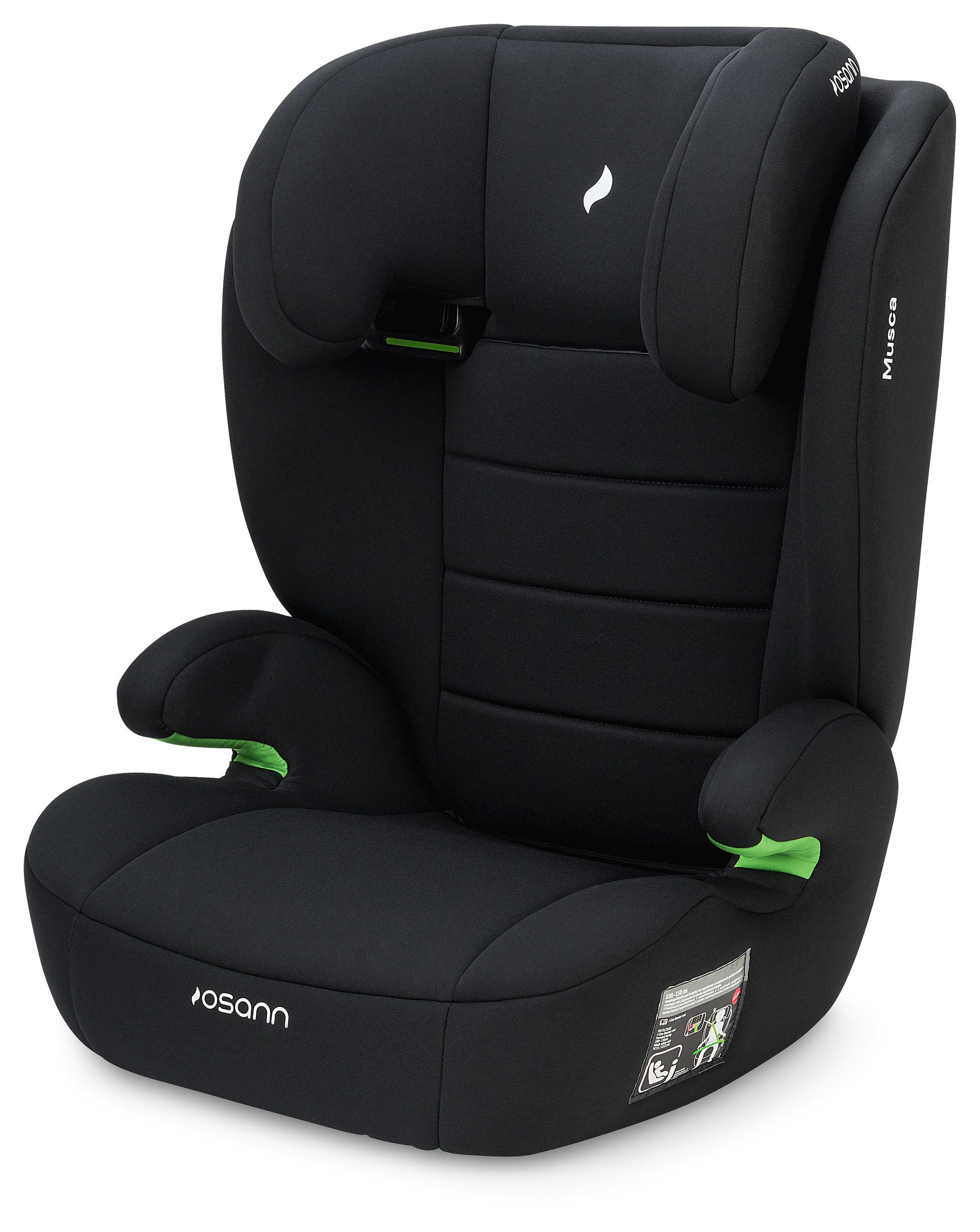 Osann Autokindersitz Musca i-Size, Kinderautositz (100-150 cm), ab: 6, bis: 12, mitwachsender Kindersitz nach i-Size Norm