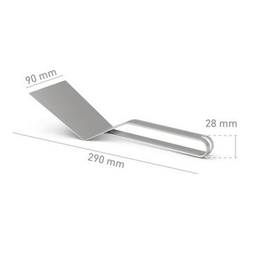 höfats Grillwender, aus Edelstahl, ergonomischer Griff, inkl. Grillrostheber-Funktion