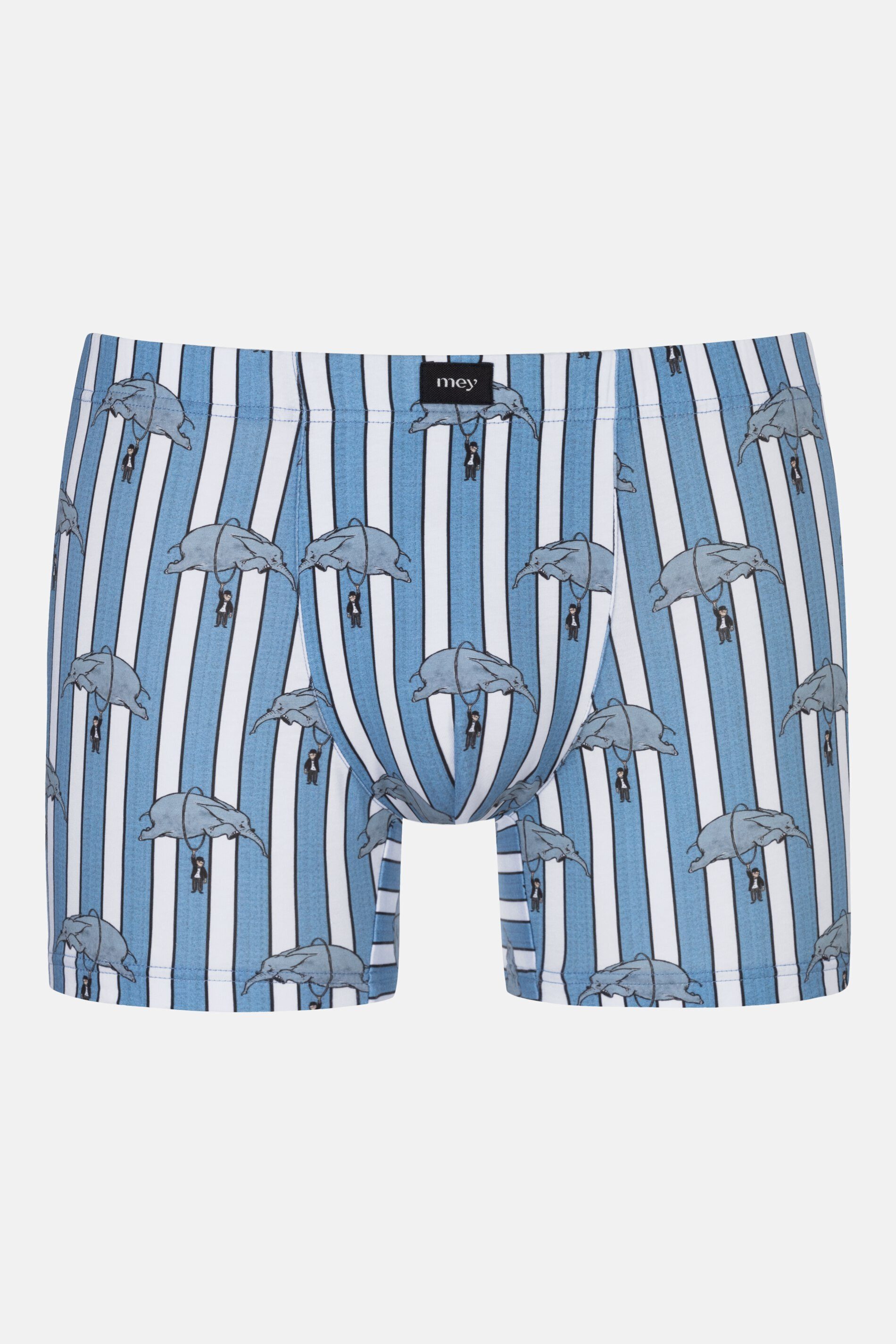 Mey Trunk Mey Long Shorty Serie mey x LORIOT Gestreift (1-St., 1) Moderne Trunks mit ikonischem LORIOT-Print – Bild 2 von 4