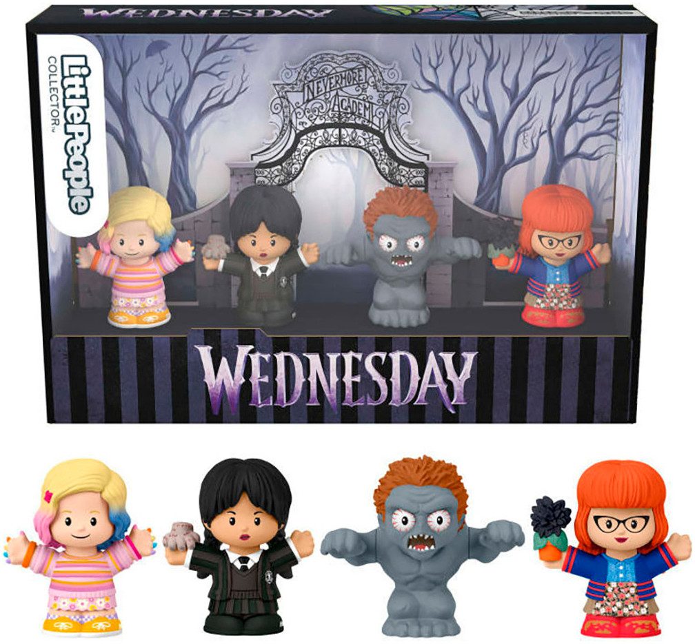 Fisher-Price® Spielfigur Little People Collector Wednesday, (Set, 4-tlg)