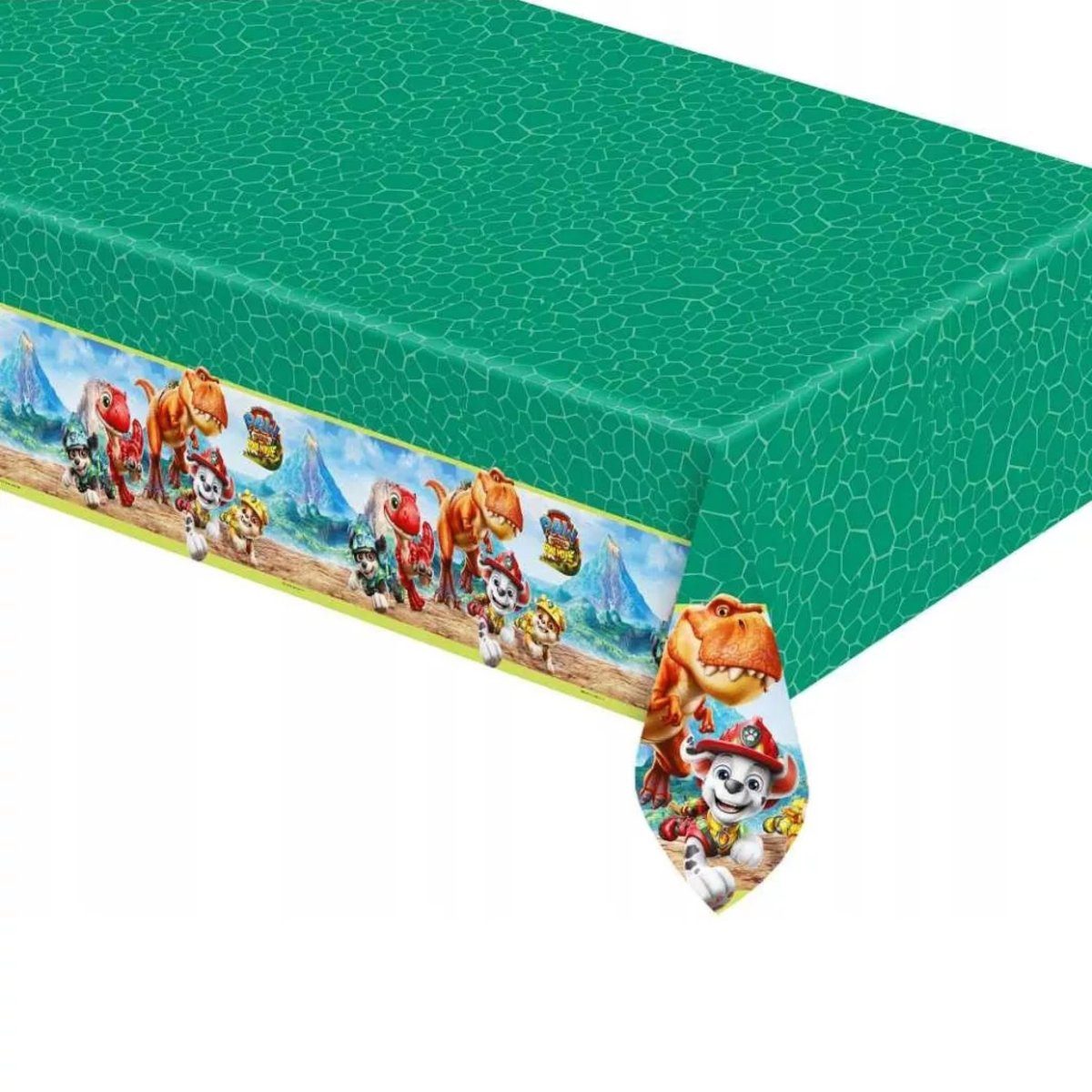 PAW PATROL Tischdecke Paw Patrol Dino Movie Plastiktischdecke 120x180 cm (1-tlg)