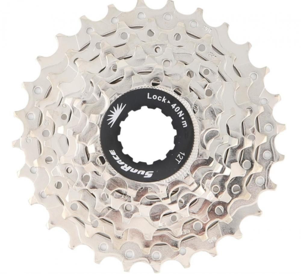 Zahnkranz SUNRACE Zahnkranzkassette 7 FACH 12-28 Zähne NICKEL