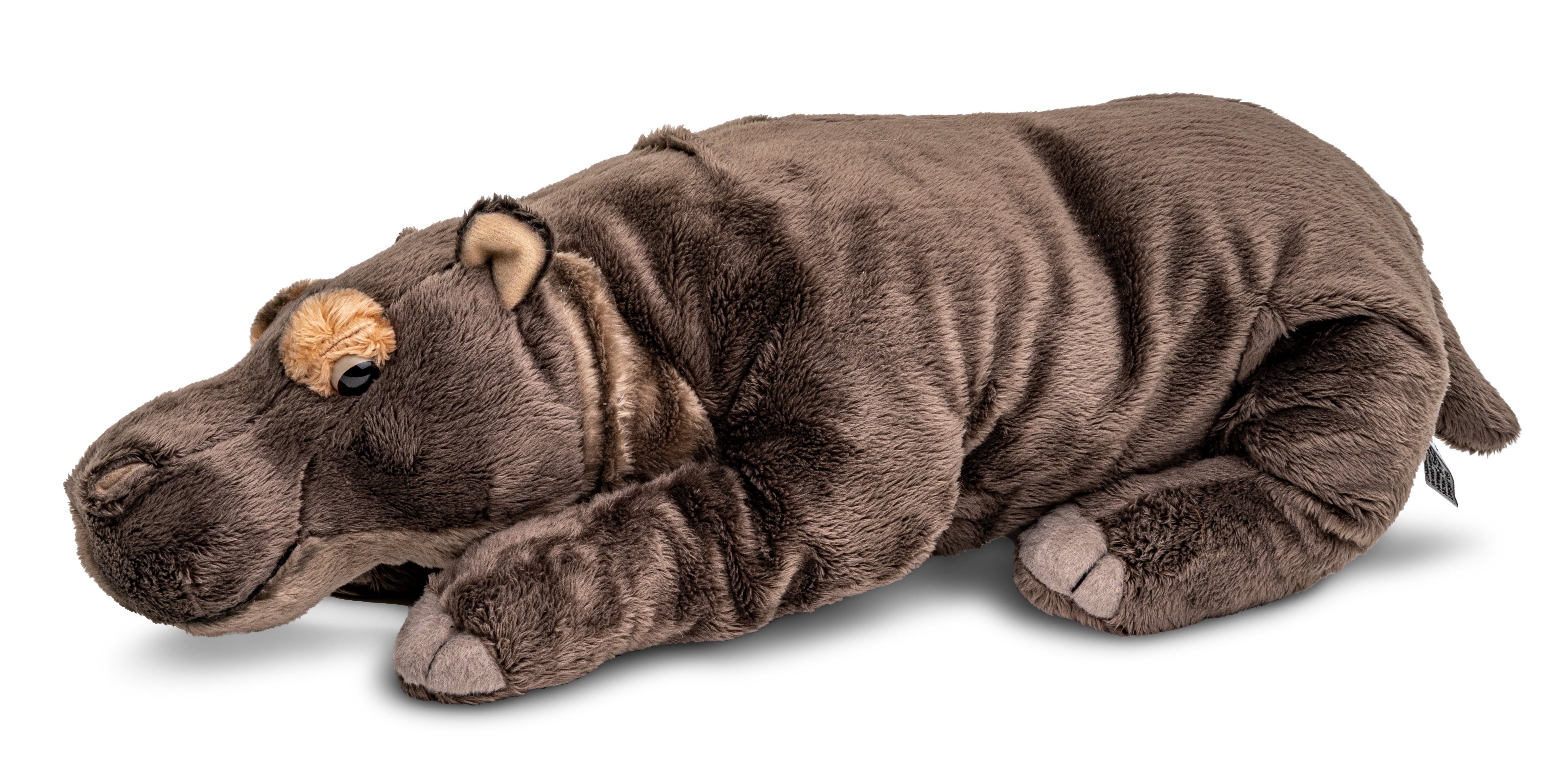 Uni-Toys Kuscheltier »Nilpferd groß, liegend - 46 cm (Länge) -  Plüsch-Hippo, Flusspferd - Plüschtier«, zu 100 % recyceltes Füllmaterial  online kaufen | OTTO