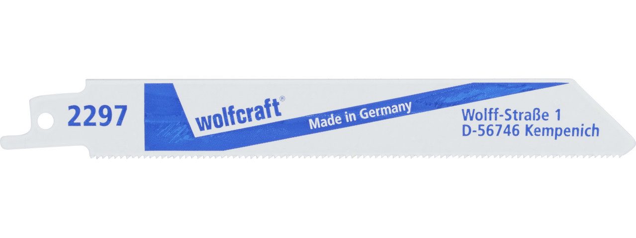 Wolfcraft Säbelsägeblatt Wolfcraft Säbelsägeblatt-Set 130 mm Bi-Metall 2