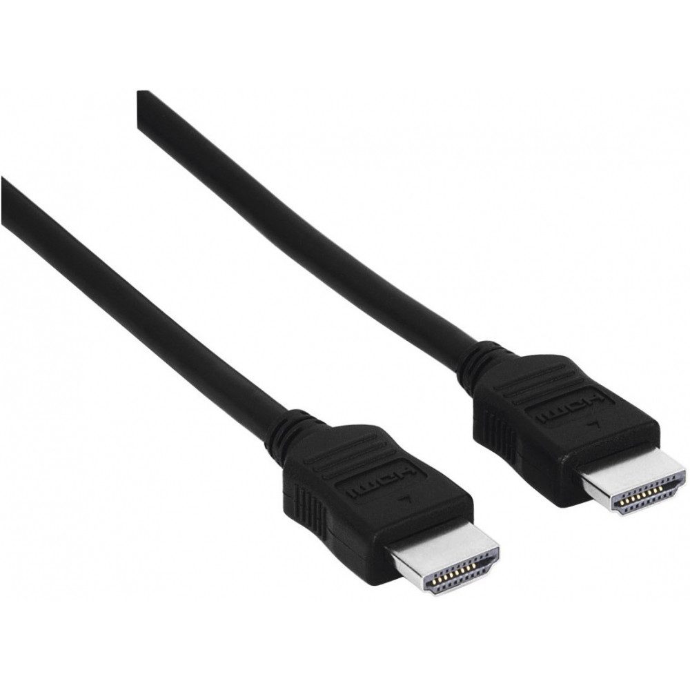Hama HDMI-Ultra-Slim Kabel 3m schwarz HDMI-Adapter