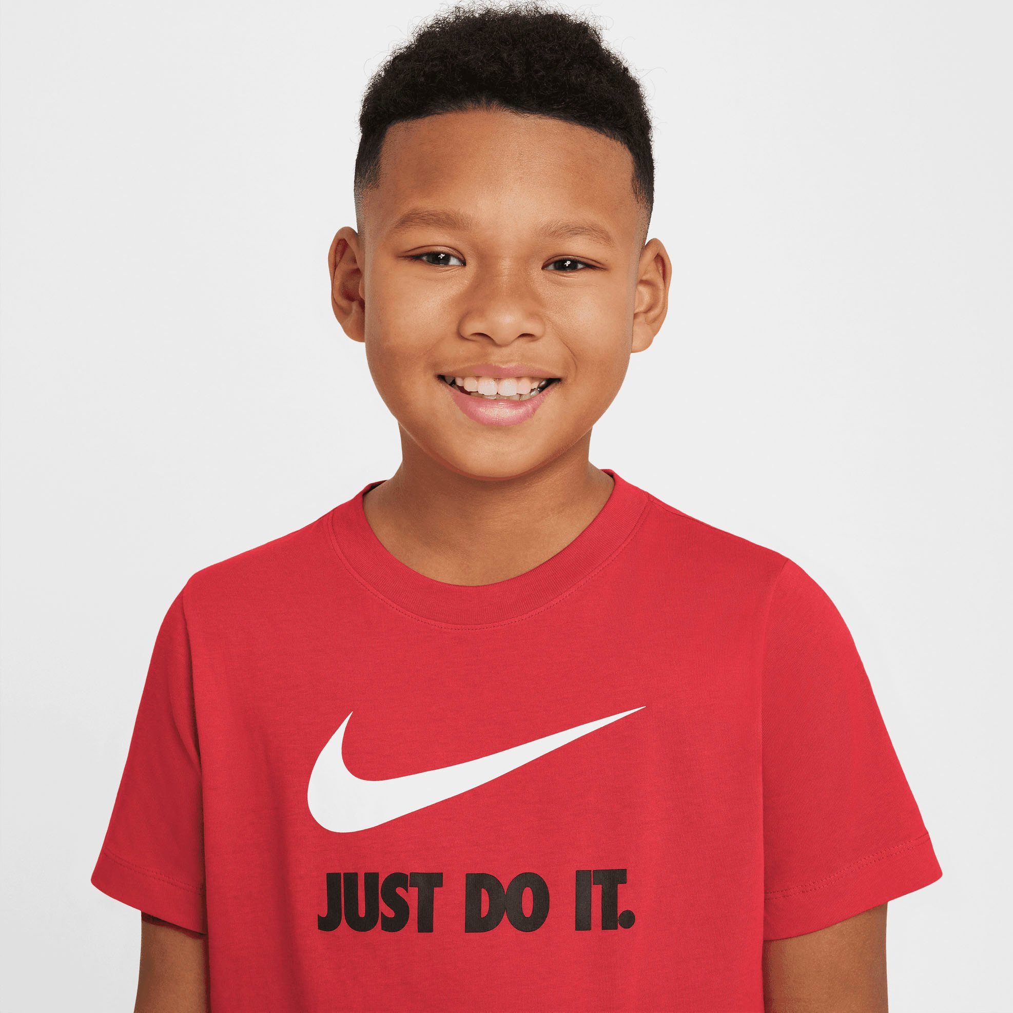Nike Sportswear T-Shirt Big RED/WHITE Kids' JDI T-Shirt UNIVERSITY