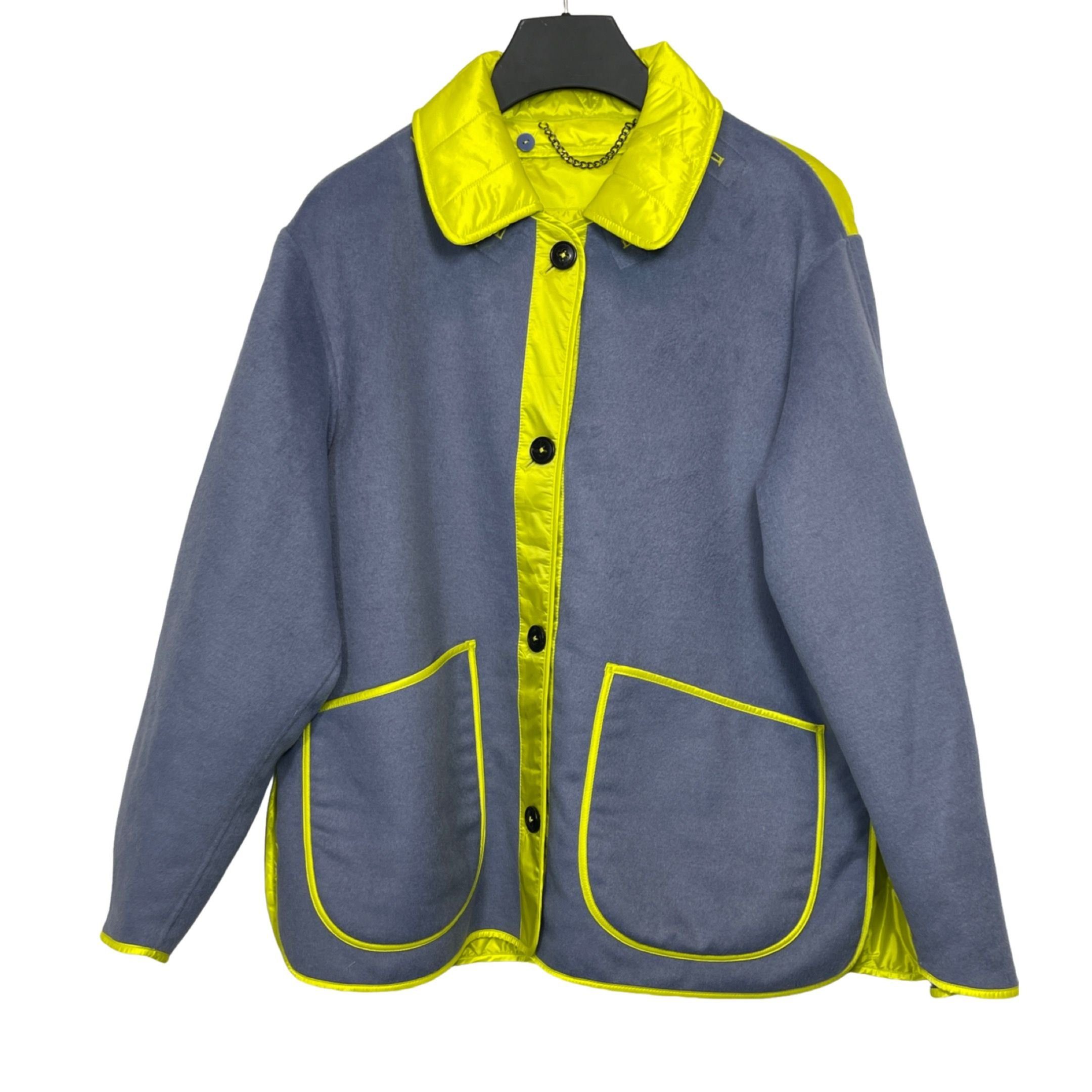 Blonde Langjacke