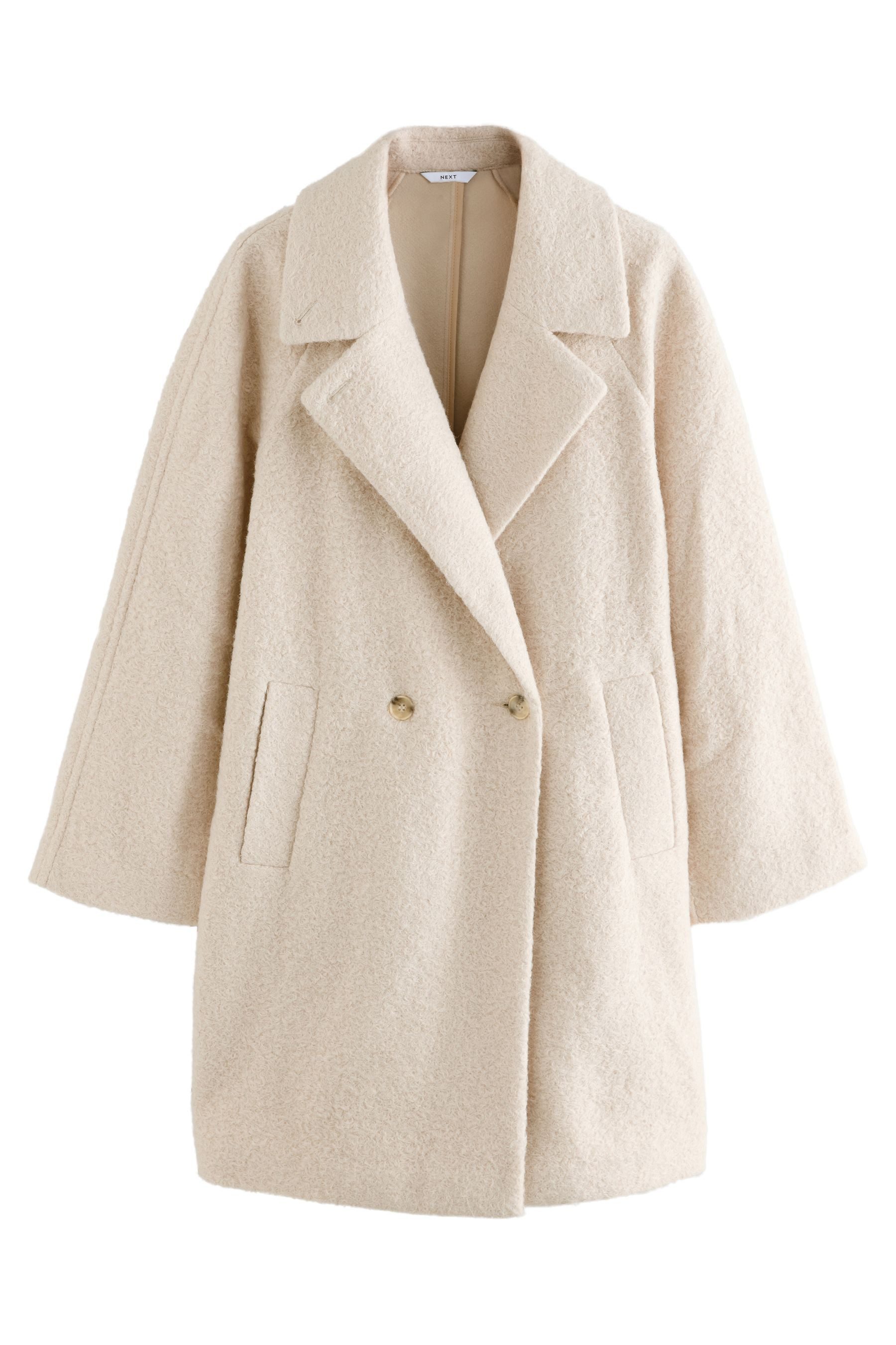Next Kurzmantel Strickmantel zum Knöpfen mit Revers, Kurzgröße (1-tlg) günstig online kaufen