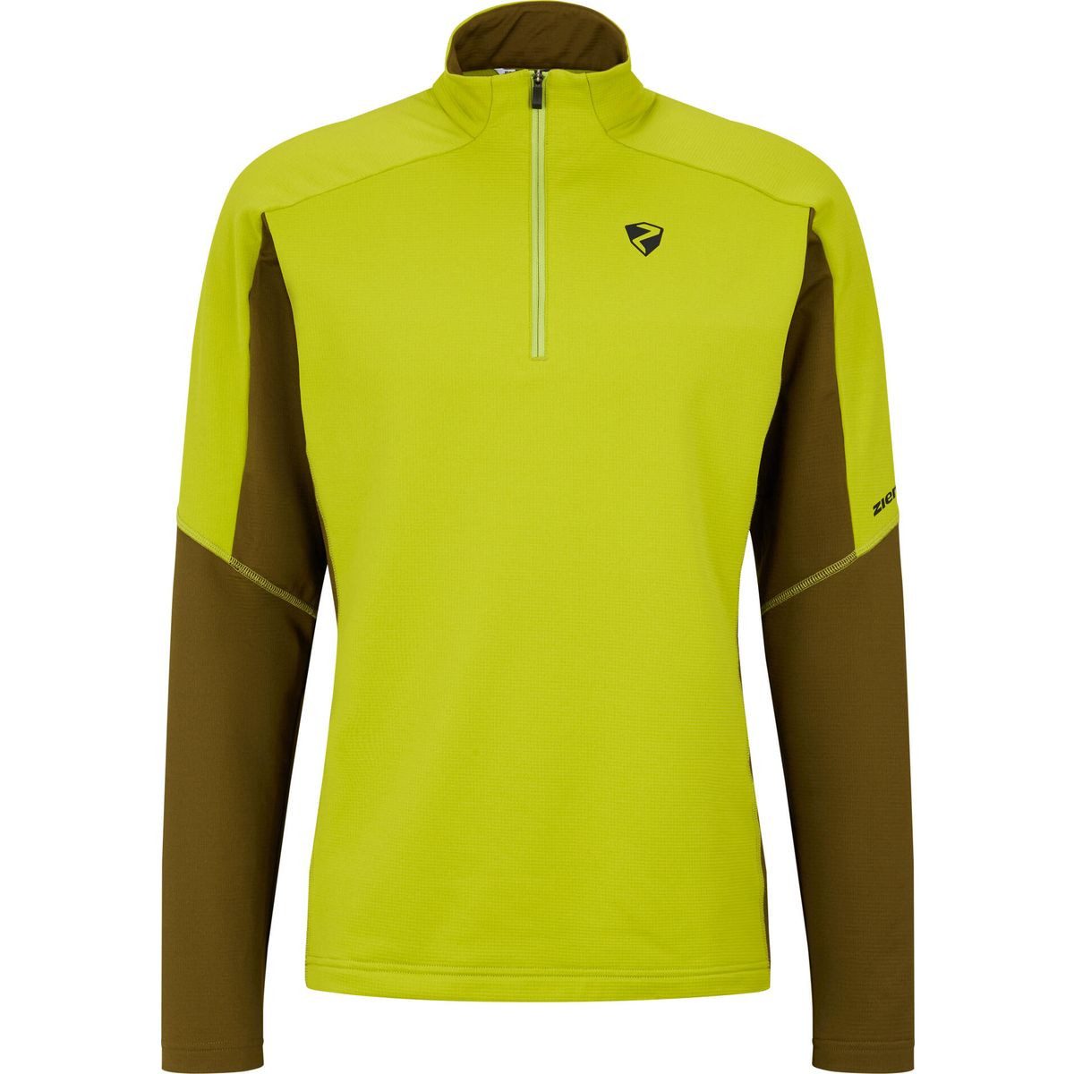 Ziener Fleecejacke Jiroto-z Midlayer man Funktioneller Herren Midlayer mit elastischem Material, ideal für