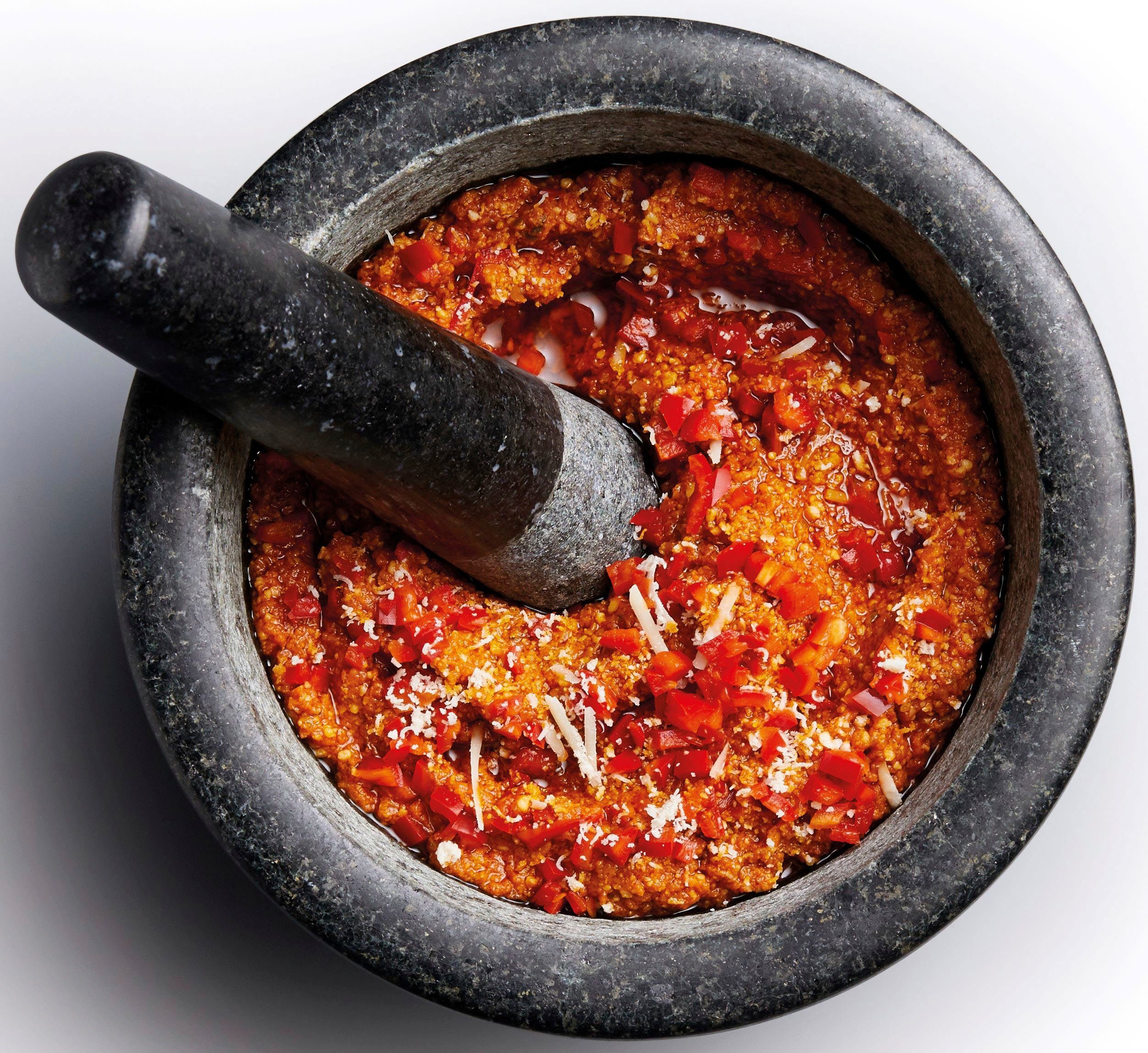 MasterClass Mörser MasterClass, (Set), l aus massivem Marmor, rund