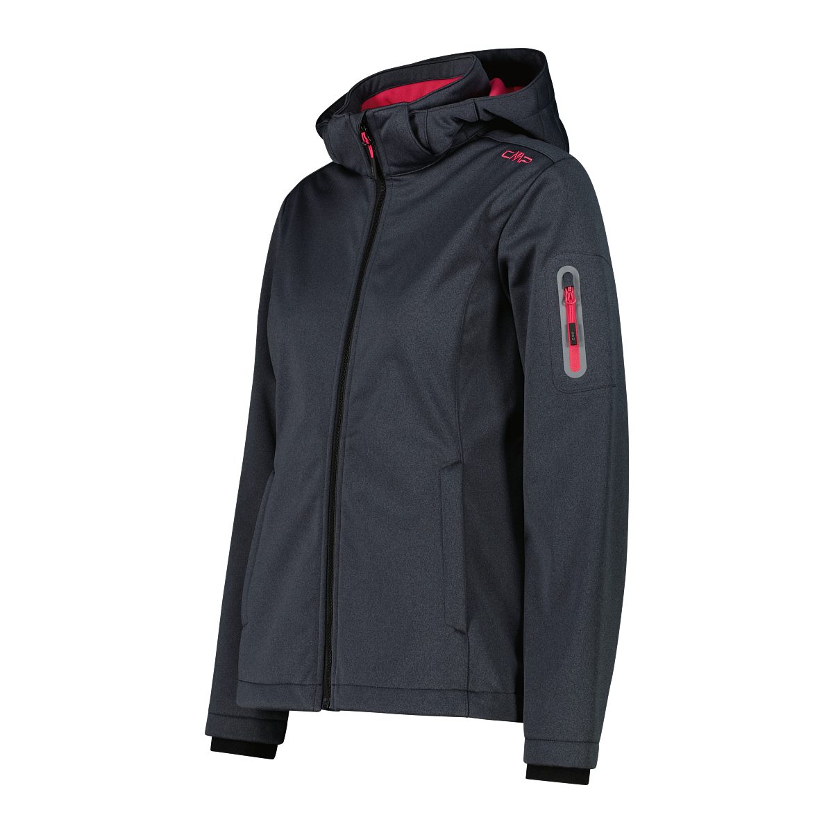 Softshelljacke WOMAN JACKET ZIP HOOD