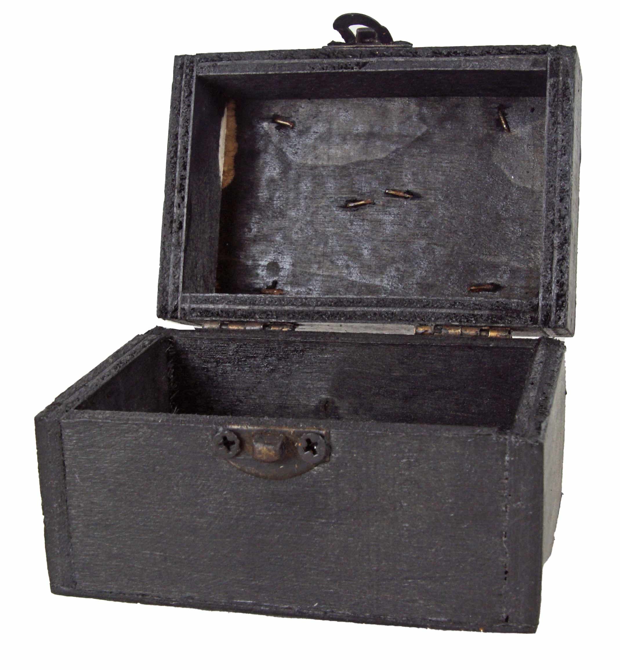 Eurosouvenir Truhe Exklusives 3er-Set Miniatur-Holztruhen im Vintage-Look (Set, 3 St., 3er Set), Verschiedene Designs
