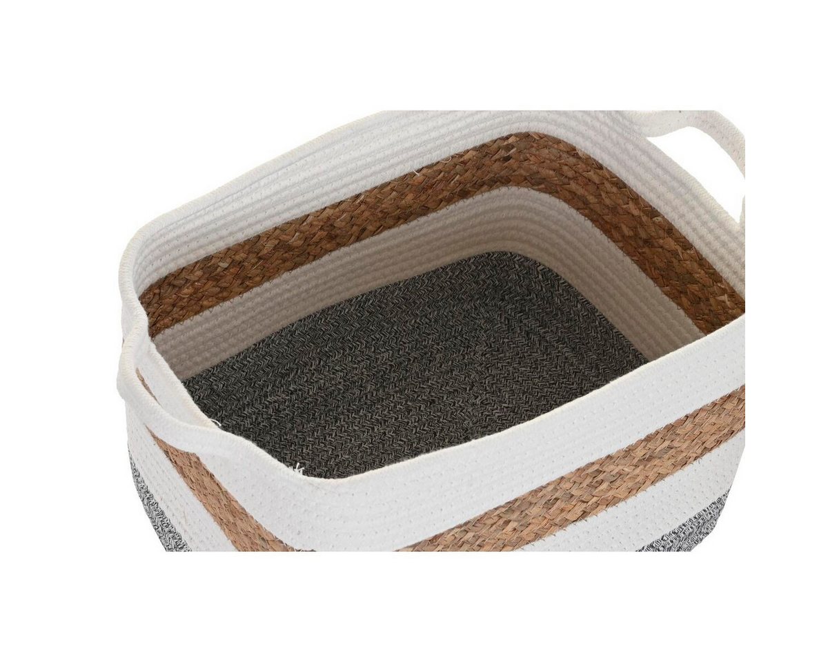 Thumbnail - DKD Home Decor Aufbewahrungsbox Dkd home decor Korb-Set DKD Home Decor Baumwolle Weiß Naturfaser 36 x