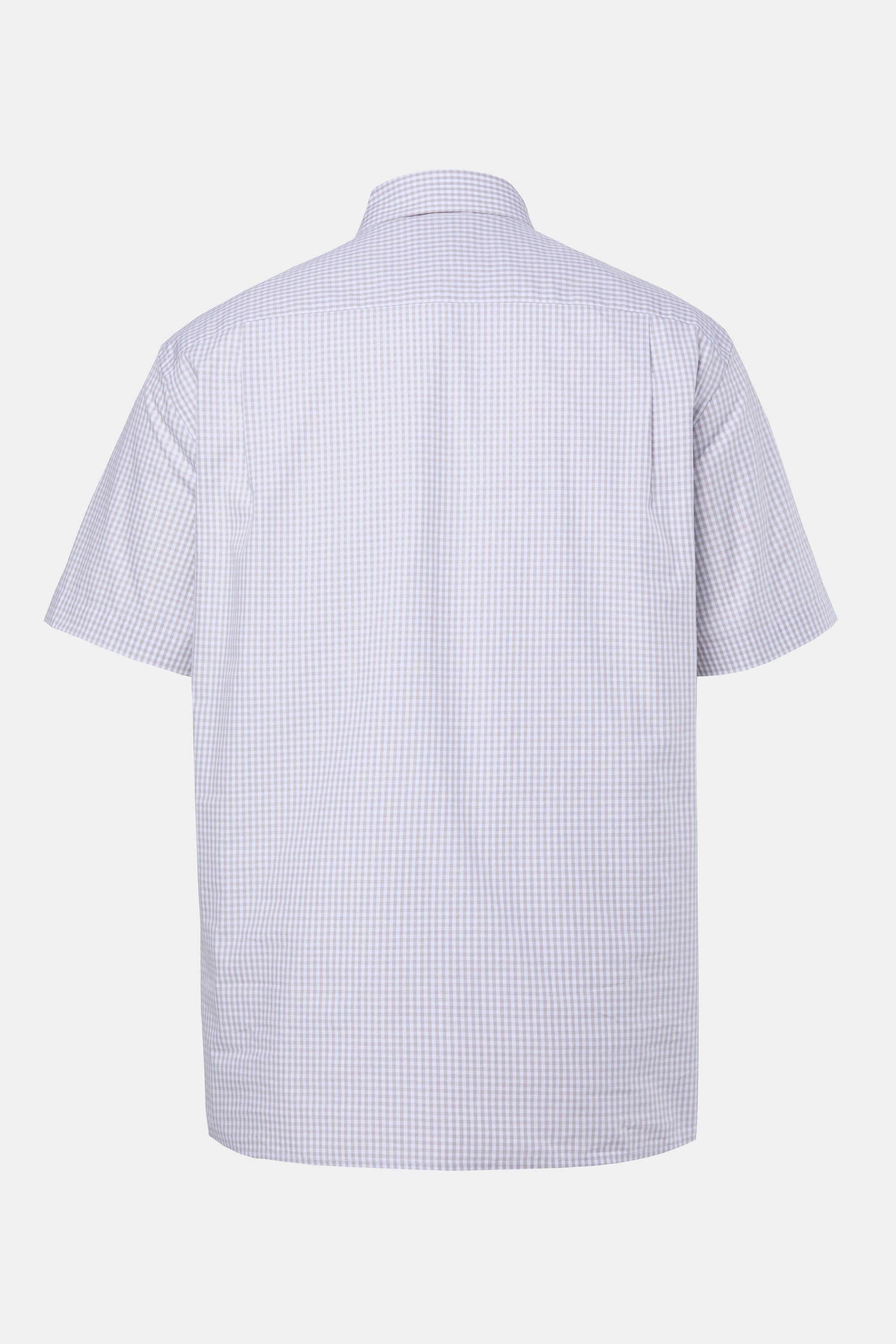 JP1880 Kurzarmhemd Hemd Business Halbarm Vichy-Karo Comfort Fit Bestseller – Bild 4 von 4