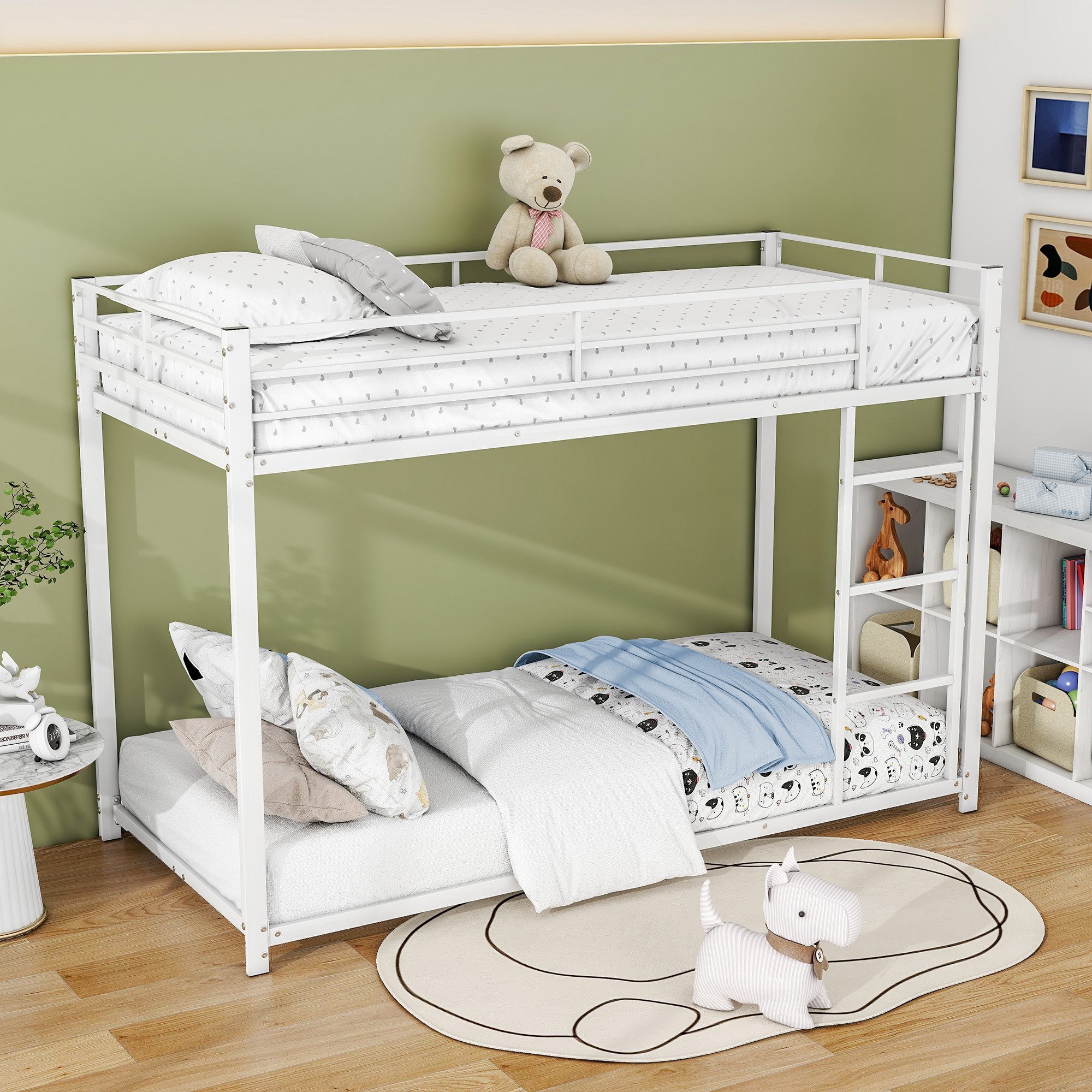 TavilaEcon Etagenbett Metallbett Kinderbett Eisenbetten Jugendbett, Eisenet günstig online kaufen