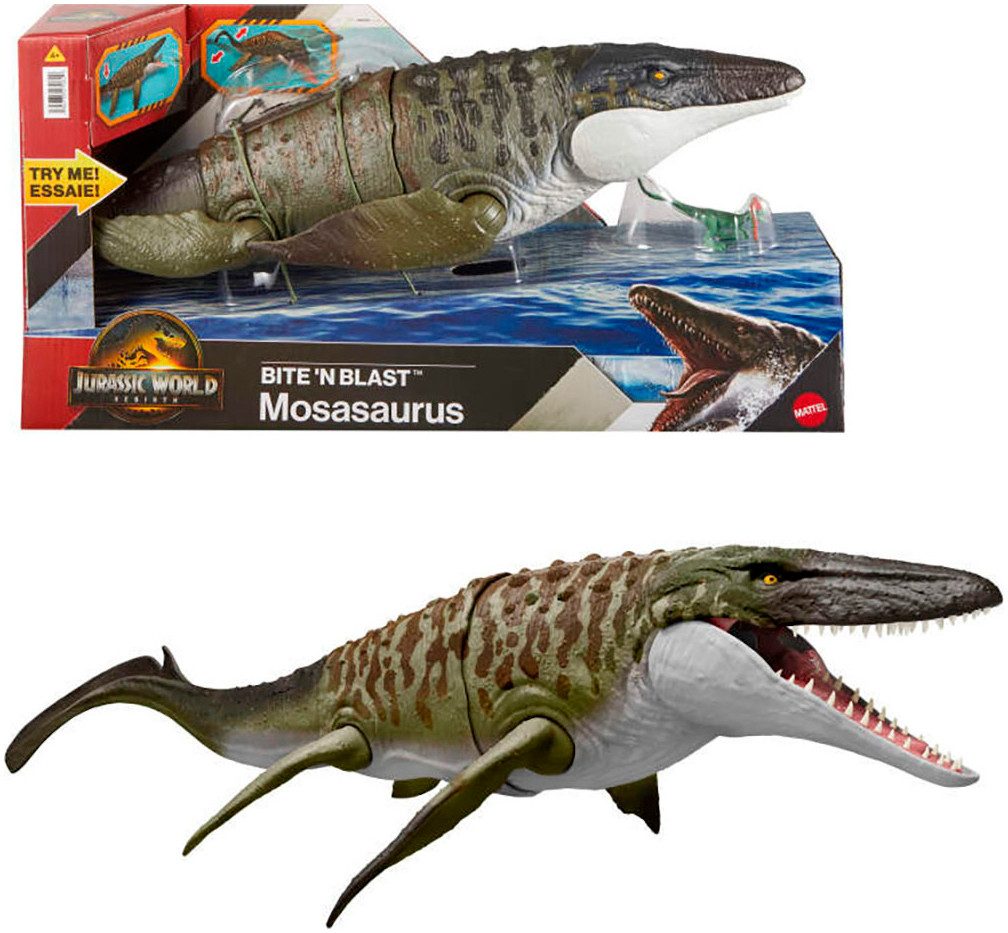 Spielfigur Jurassic World, Rebirth, Feature Mosasaurus