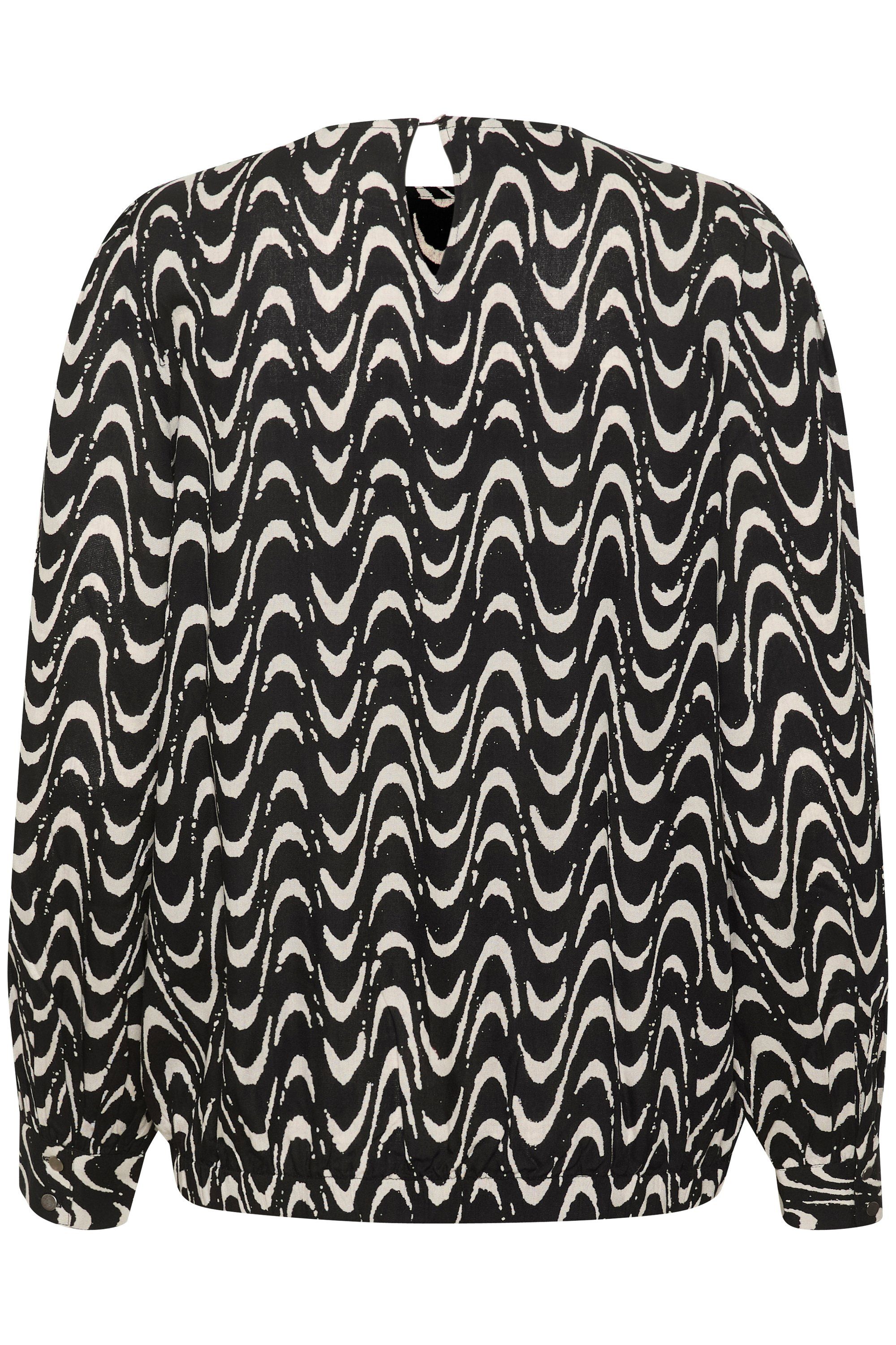 KAFFE Langarmbluse Langarm-Bluse KAmira