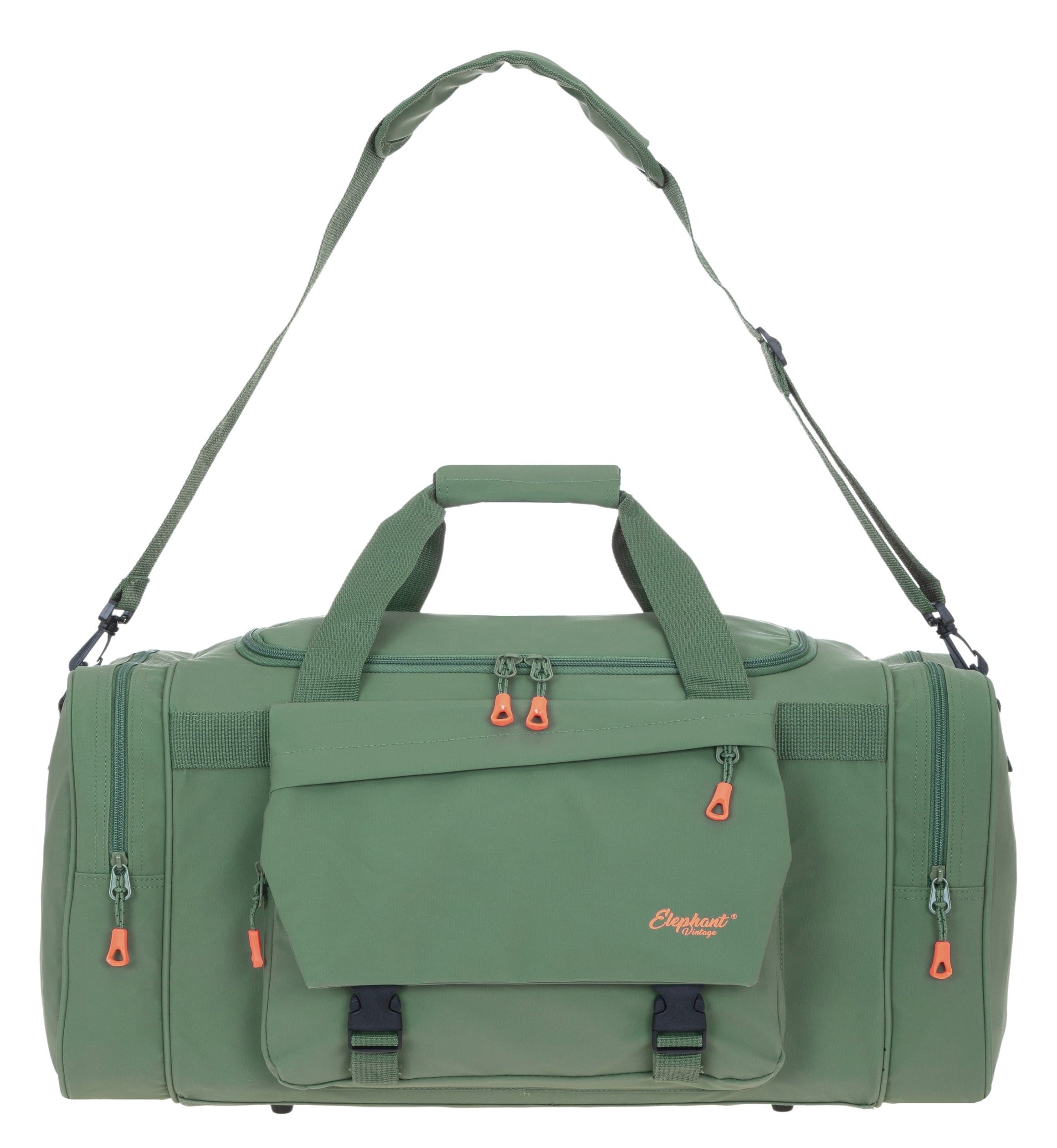 ELEPHANT Sporttasche Reisetasche Saunatasche Damen Herren aus Plane Tour 68 cm XXL groß, wasserabweisend Sauna Reise Sport Tasche + Flasche