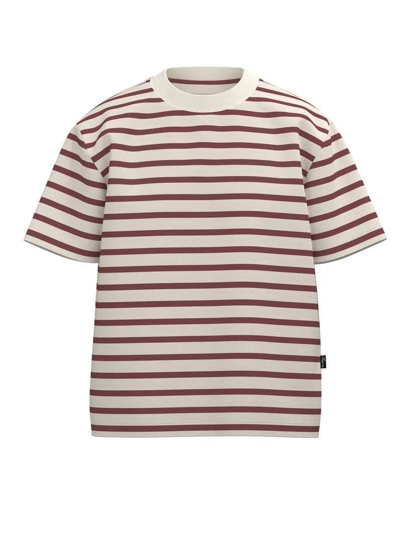 Trigema T-Shirt TRIGEMA Cropped T Shirt mit "Sail" Ringelmuster (1-tlg) günstig online kaufen