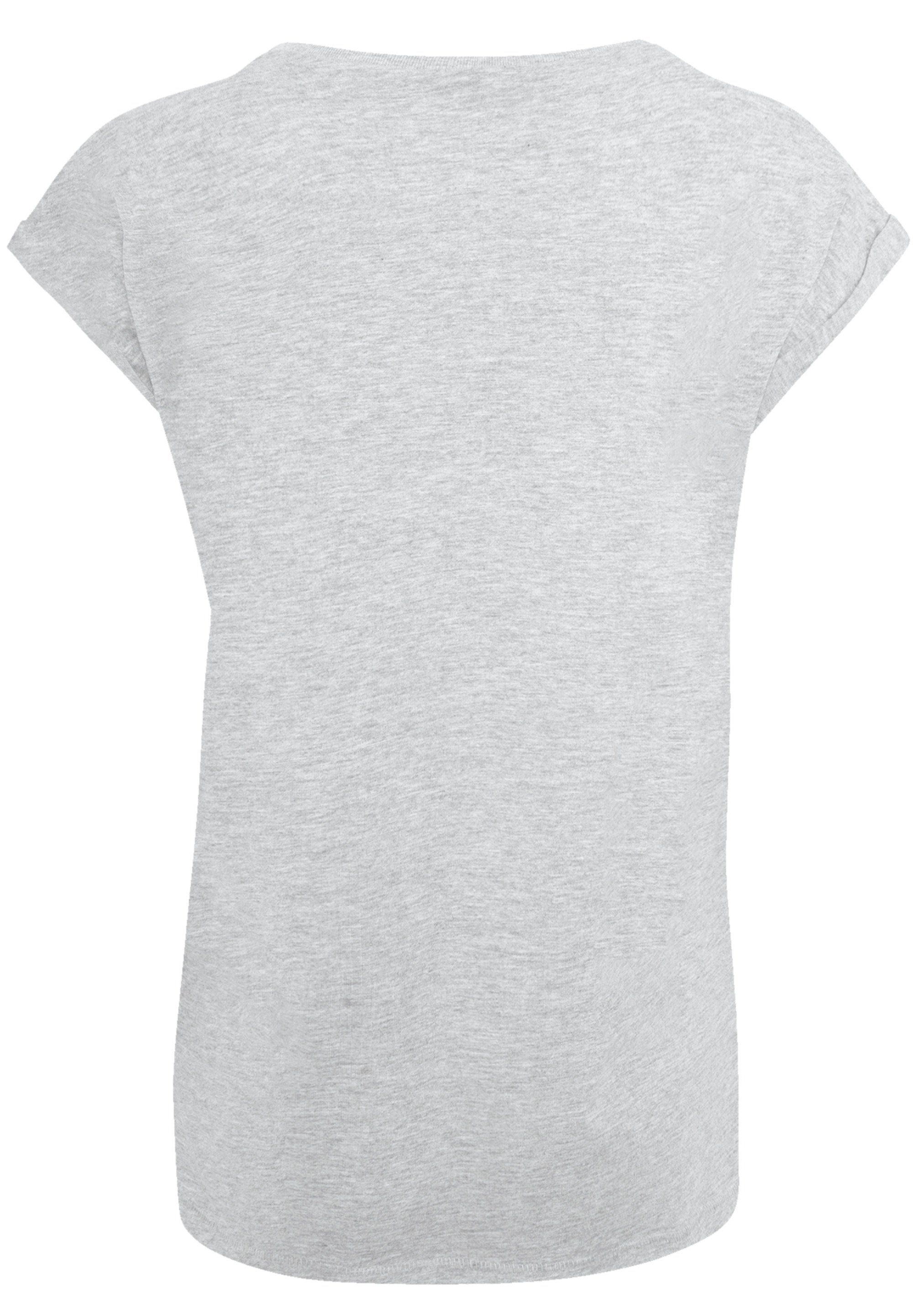 T-Shirt Premium Circle John Qualität F4NT4STIC Elton heather Vintage grey