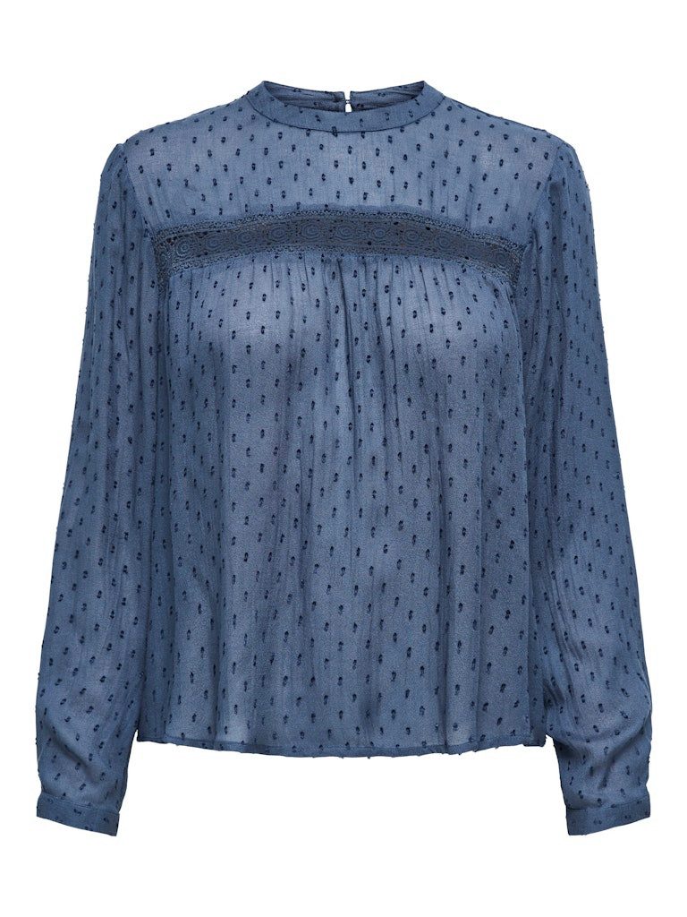 ONLY Blusentop ONLPELIA LIFE LS DOT günstig online kaufen