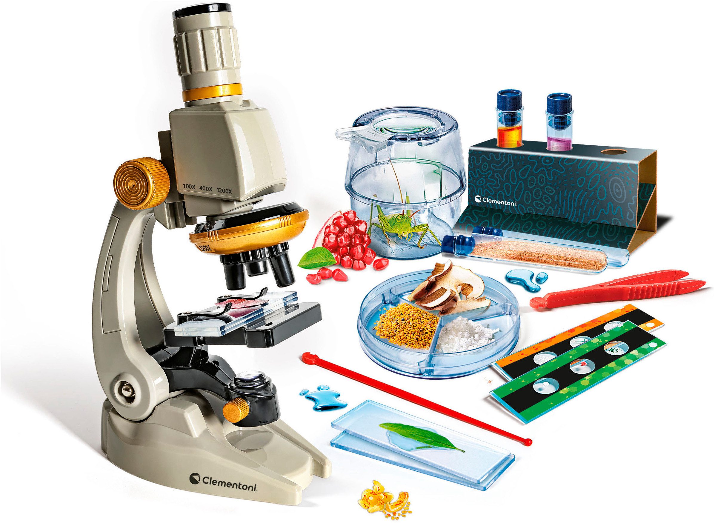 Clementoni® Galileo Experiment Kit, My Deluxe Microscope