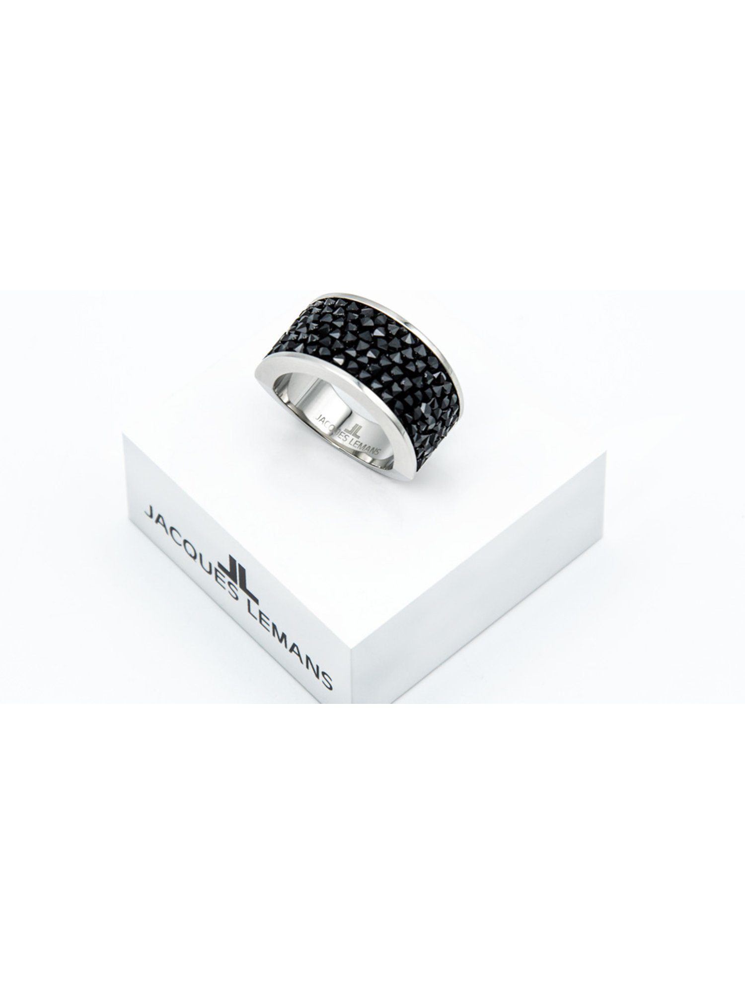 Jacques Lemans Fingerring, Swarovski-Kristall