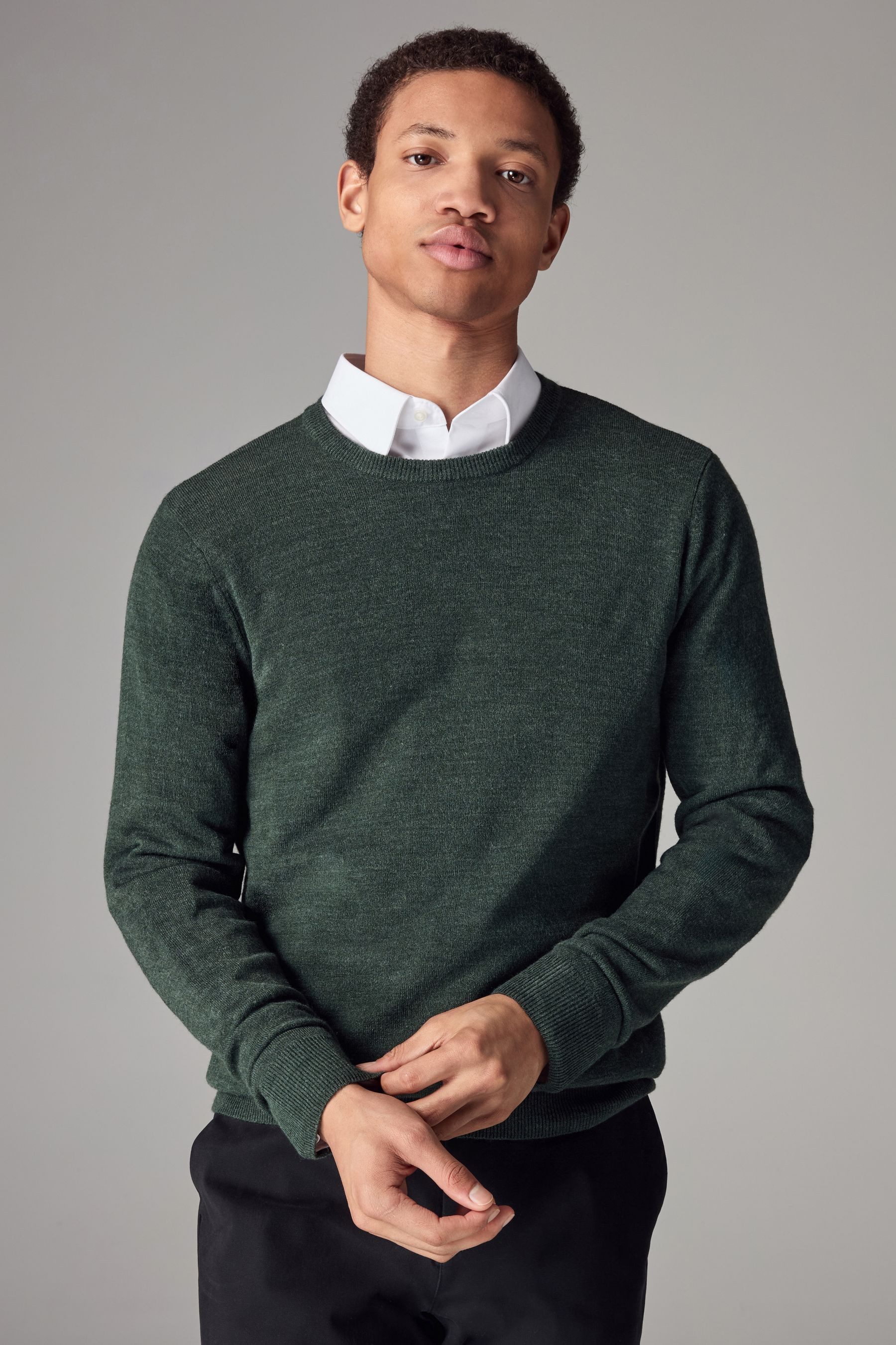 Next Rundhalspullover Pullover mit weicher Haptik günstig online kaufen